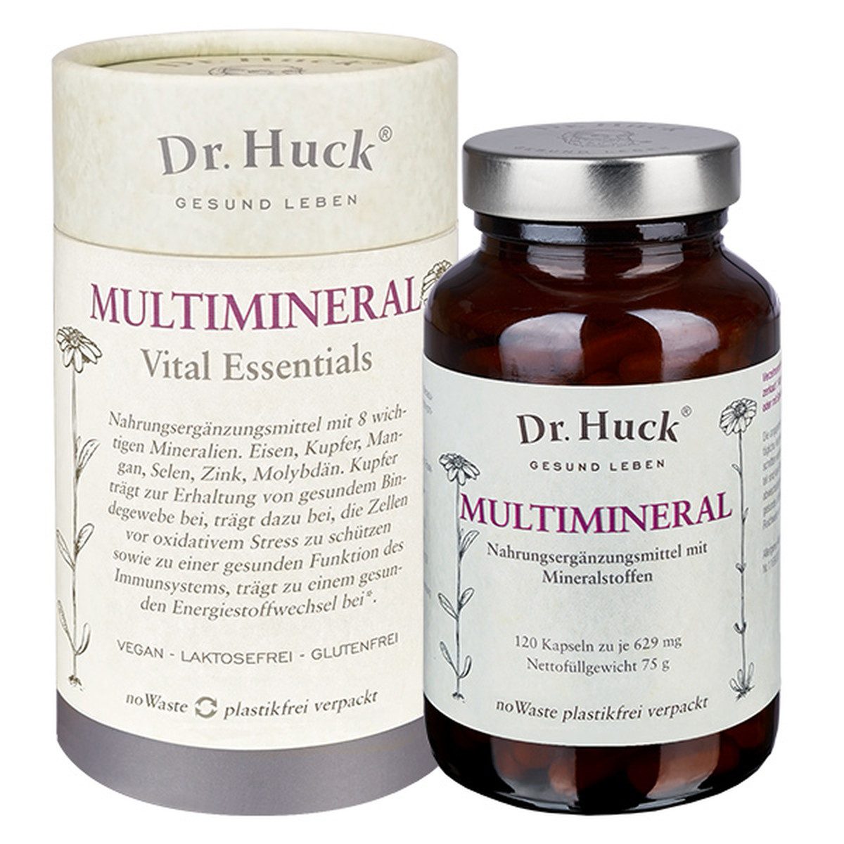 Dr. Huck ® Multimineral Kapseln Vegan Kapseln, 75,0000 g