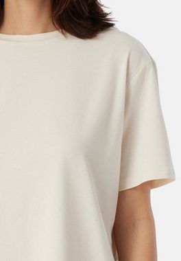 Schiesser Pyjamaoberteil Mix & Relax Organic Cotton (1-tlg) Schlafanzug Shirt kurzarm - Baumwolle -