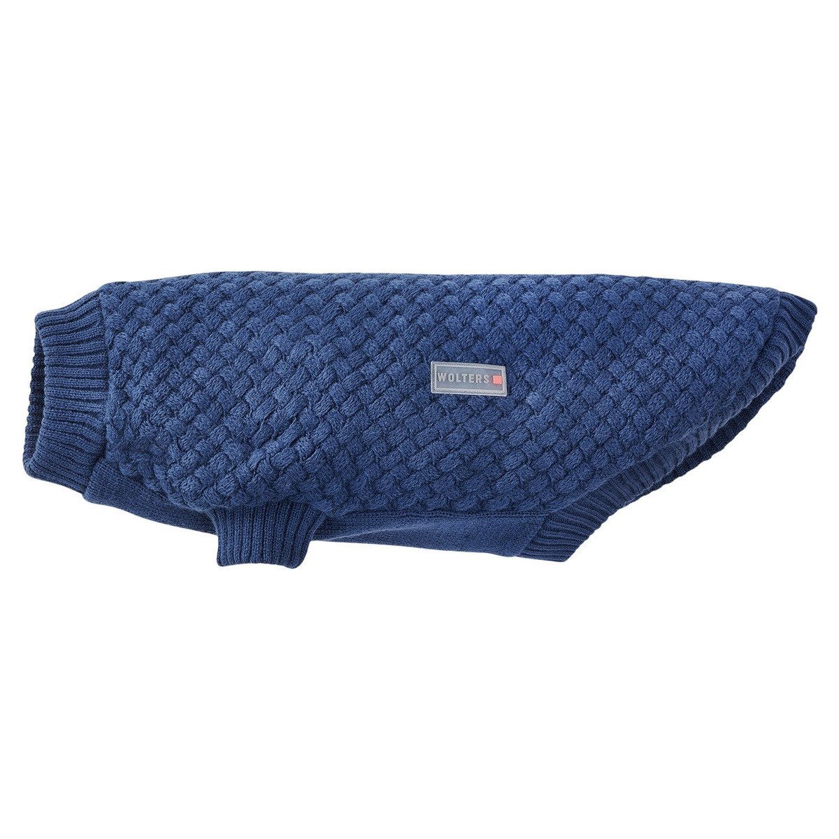 Wolters Hundepullover Strickpullover Square granitblau