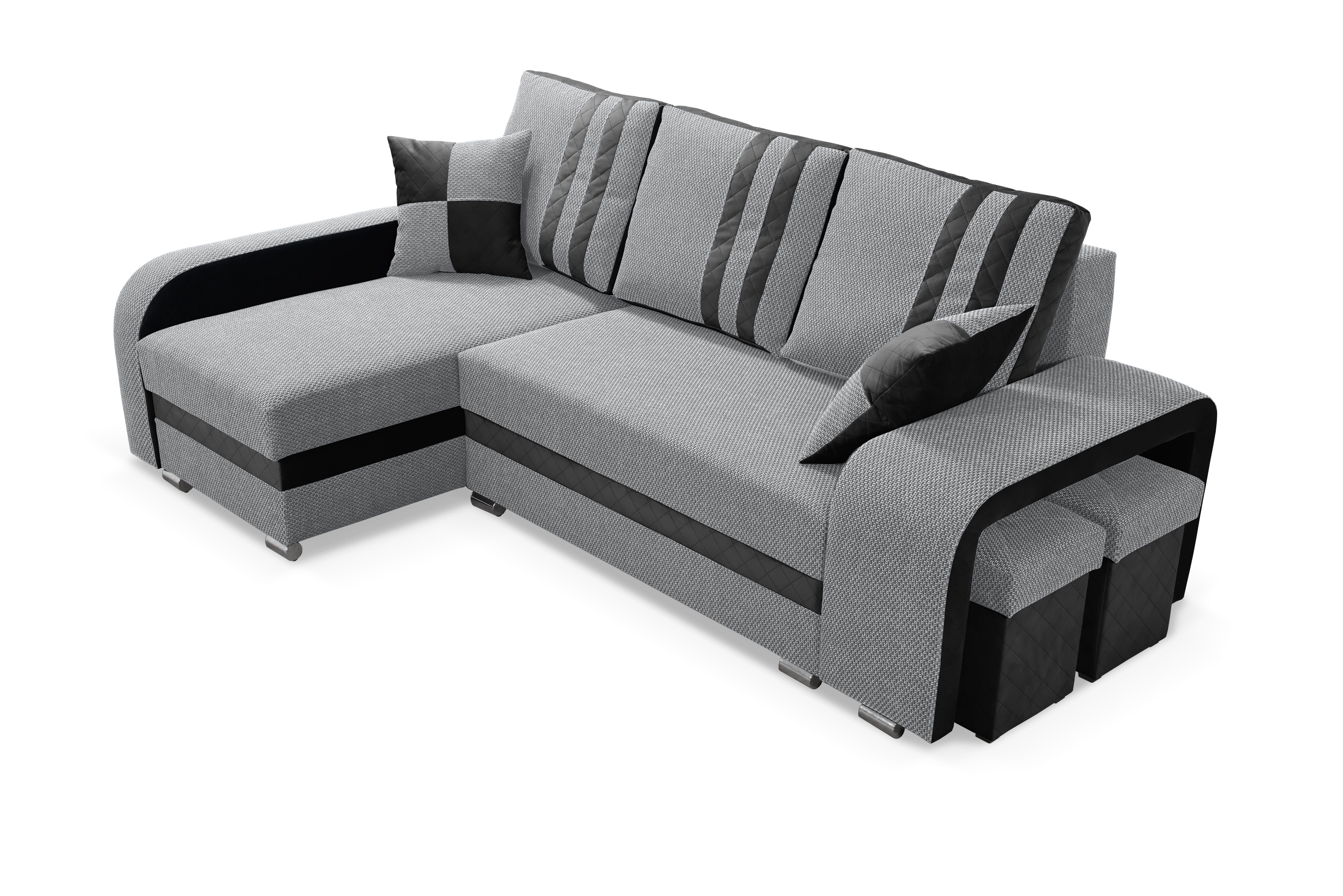 robin Ecksofa Schlafcouch mit schlaffunktion York Schlafsofa