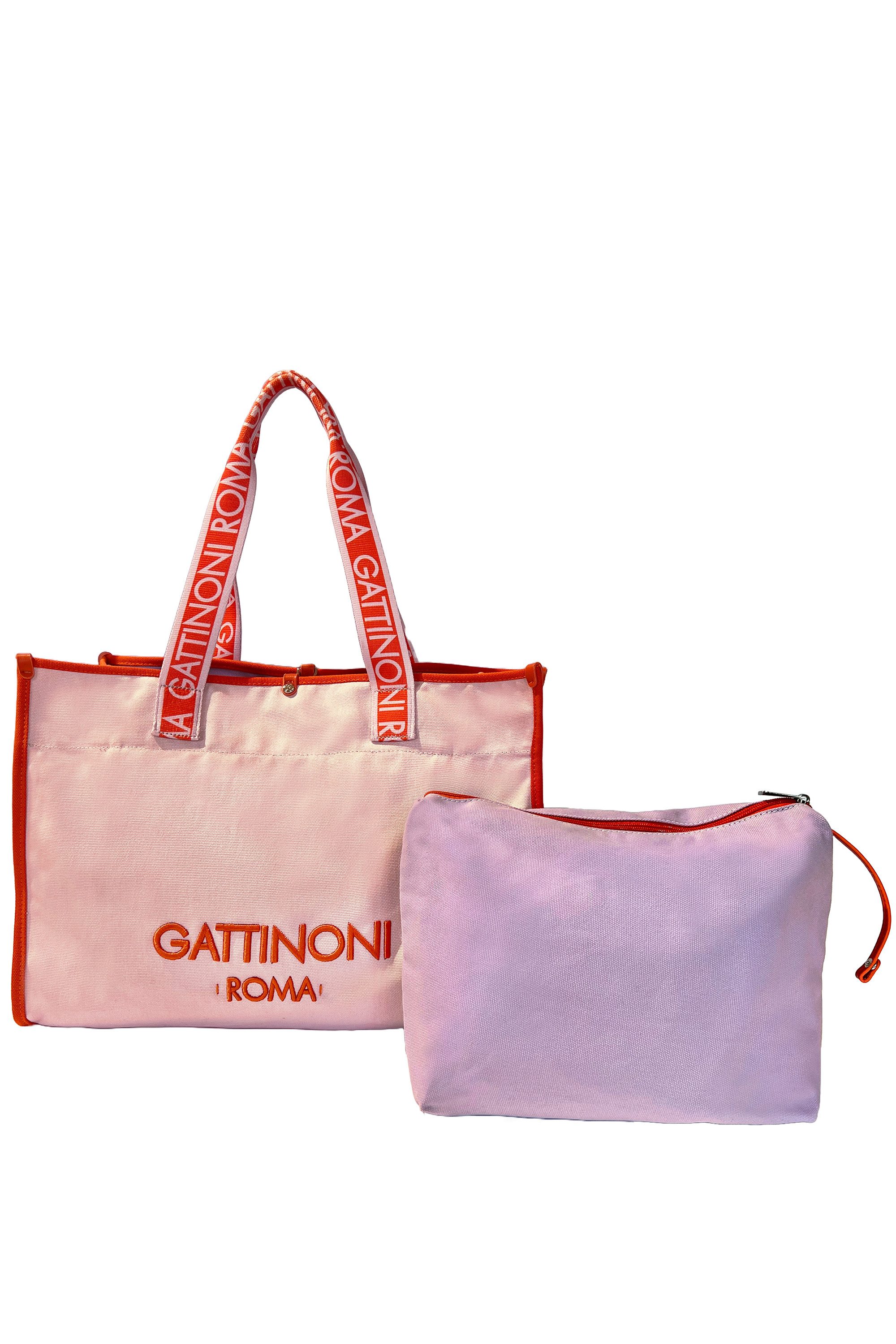 Gattinoni Tragetasche Jane Canvas Large Shopping Bag Damen, Tragetasche Damen, Shopper, Strandtasche, Fashion, Lifestyle, Sale