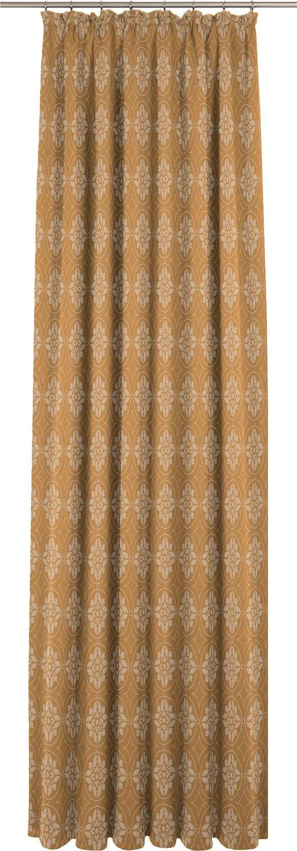 Adam Vorhang Romantic Puligny (1 St), Kräuselband, blickdicht, Jacquard, aus 100% Bio-Baumwolle