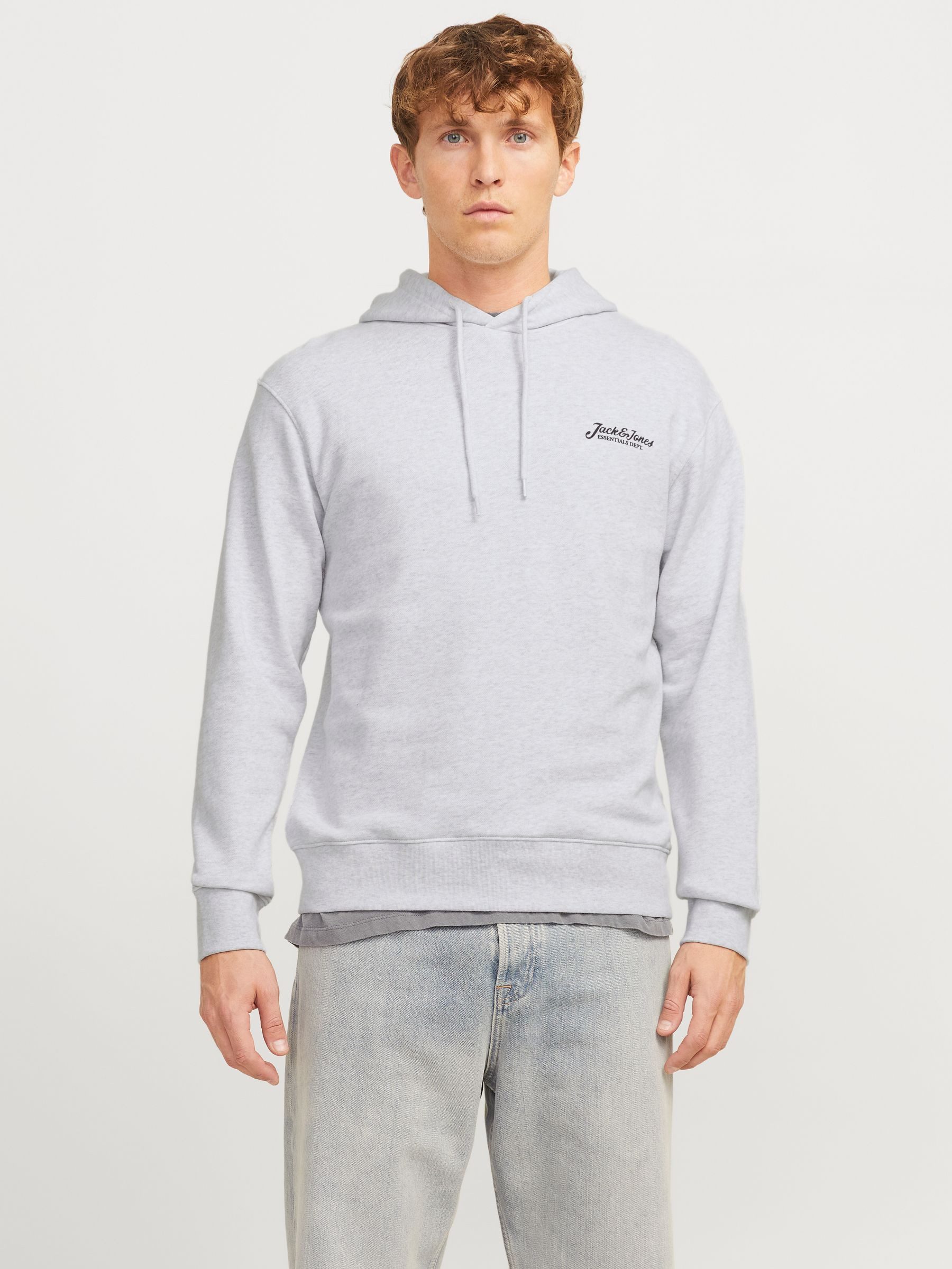 Jack & Jones Hoodie Essential Dept Sweatshirt mit Kordelzug und Logo JJBEAU günstig online kaufen