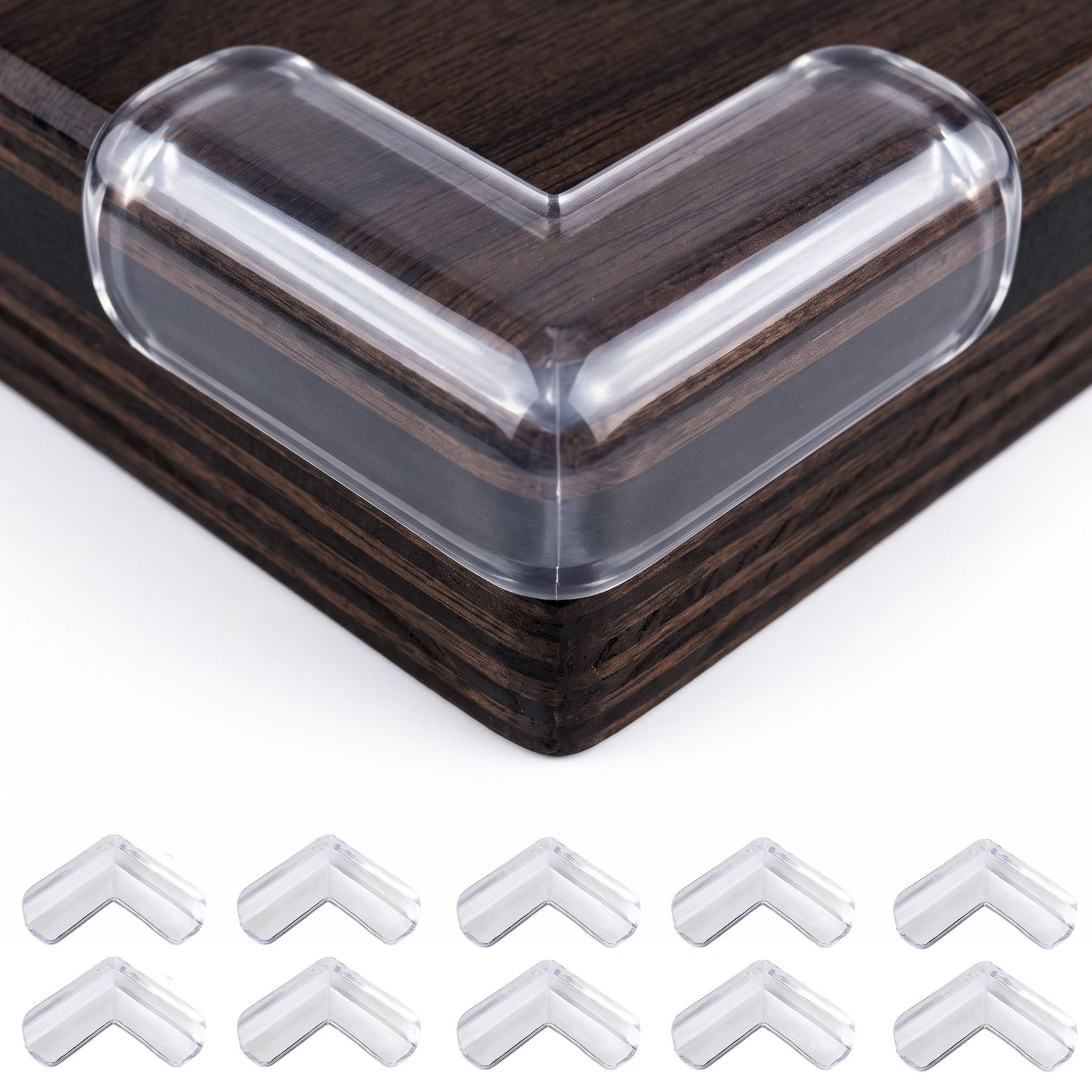 FELIXLEO Kindersicherung 30 x Eckenschutz Baby Kantenschutz Transparent Selbstklebend Retoo