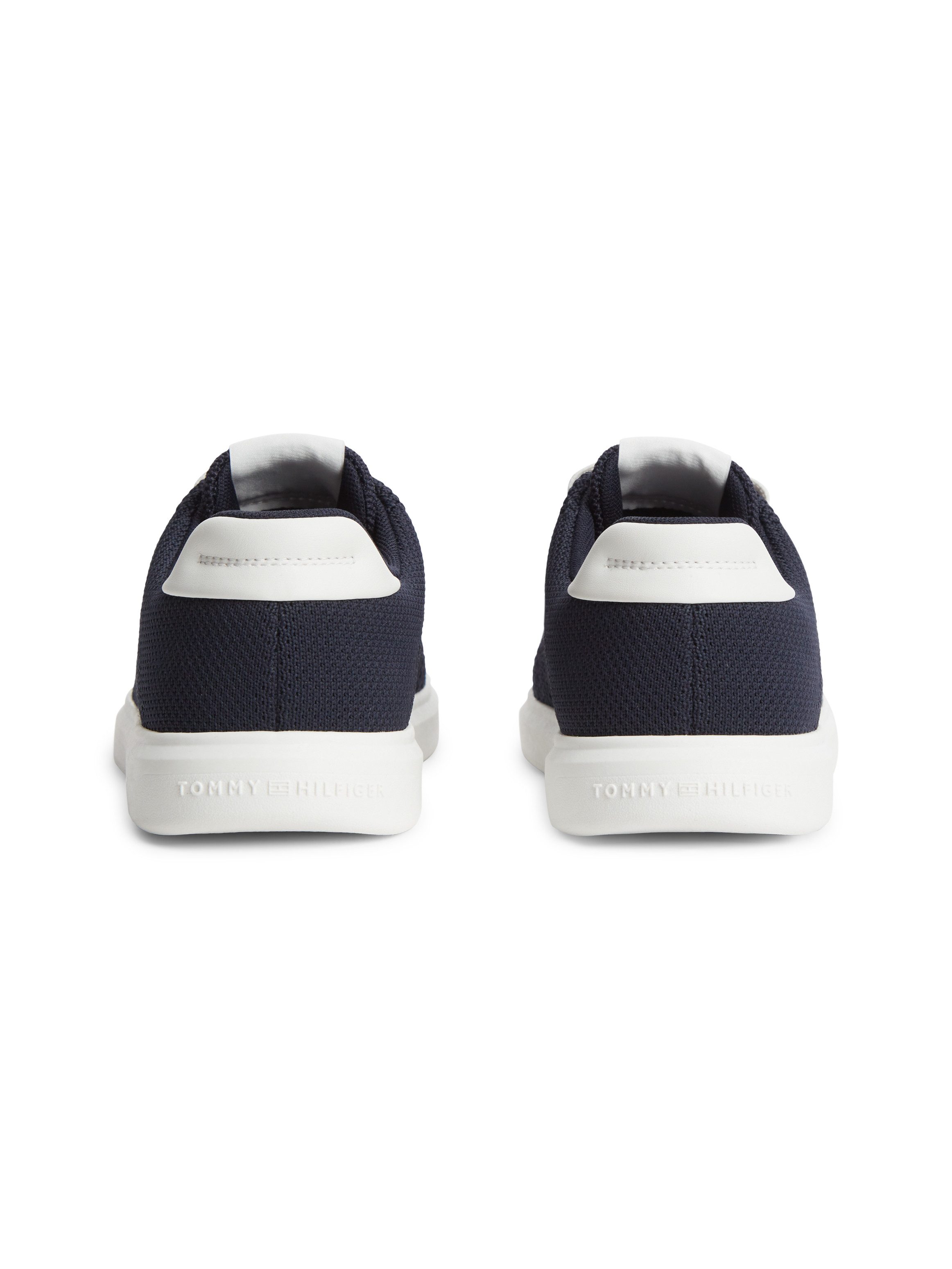 Tommy Hilfiger TH ICON LIGHT KNIT SNEAKER Sneaker Freizeitschuh, Halbschuh, Schnürschuh in sommerlicher Strick-Optik