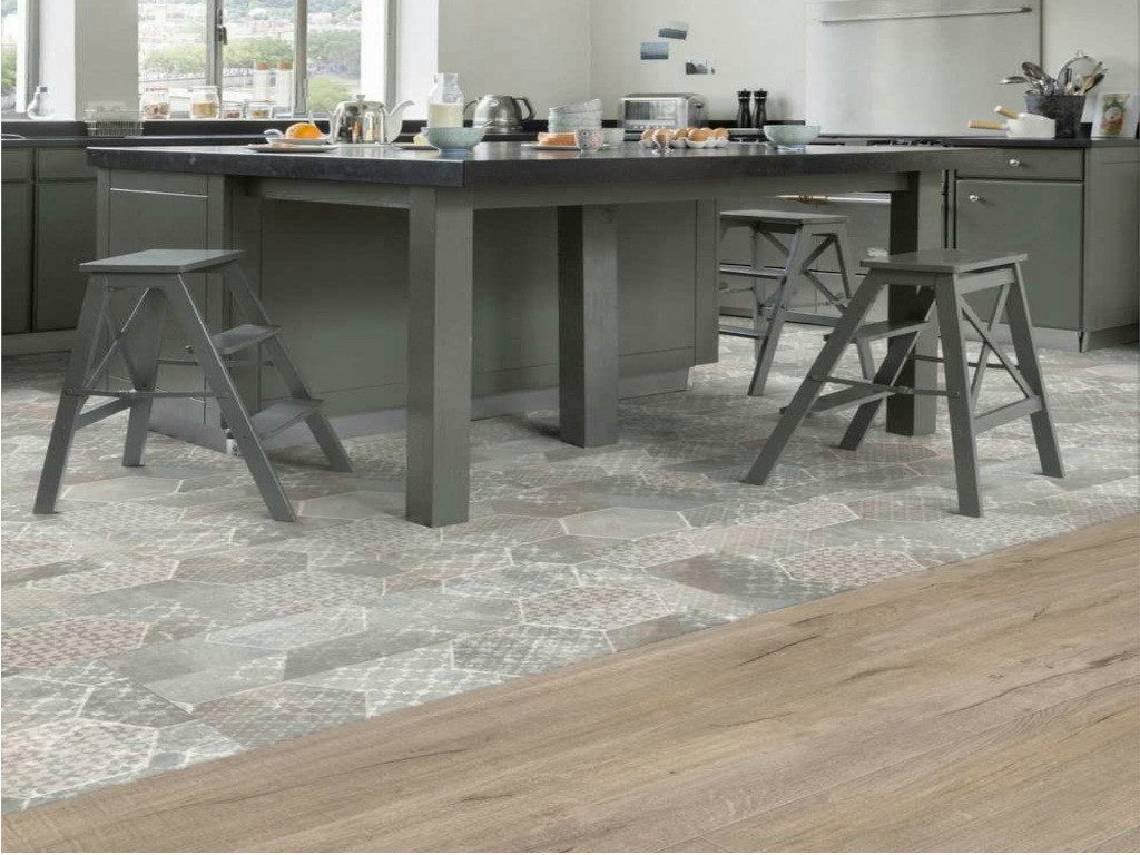 Gerflor Vinylboden Gerflor Vinylboden Creation 30 Design Stein Grau 2 mm