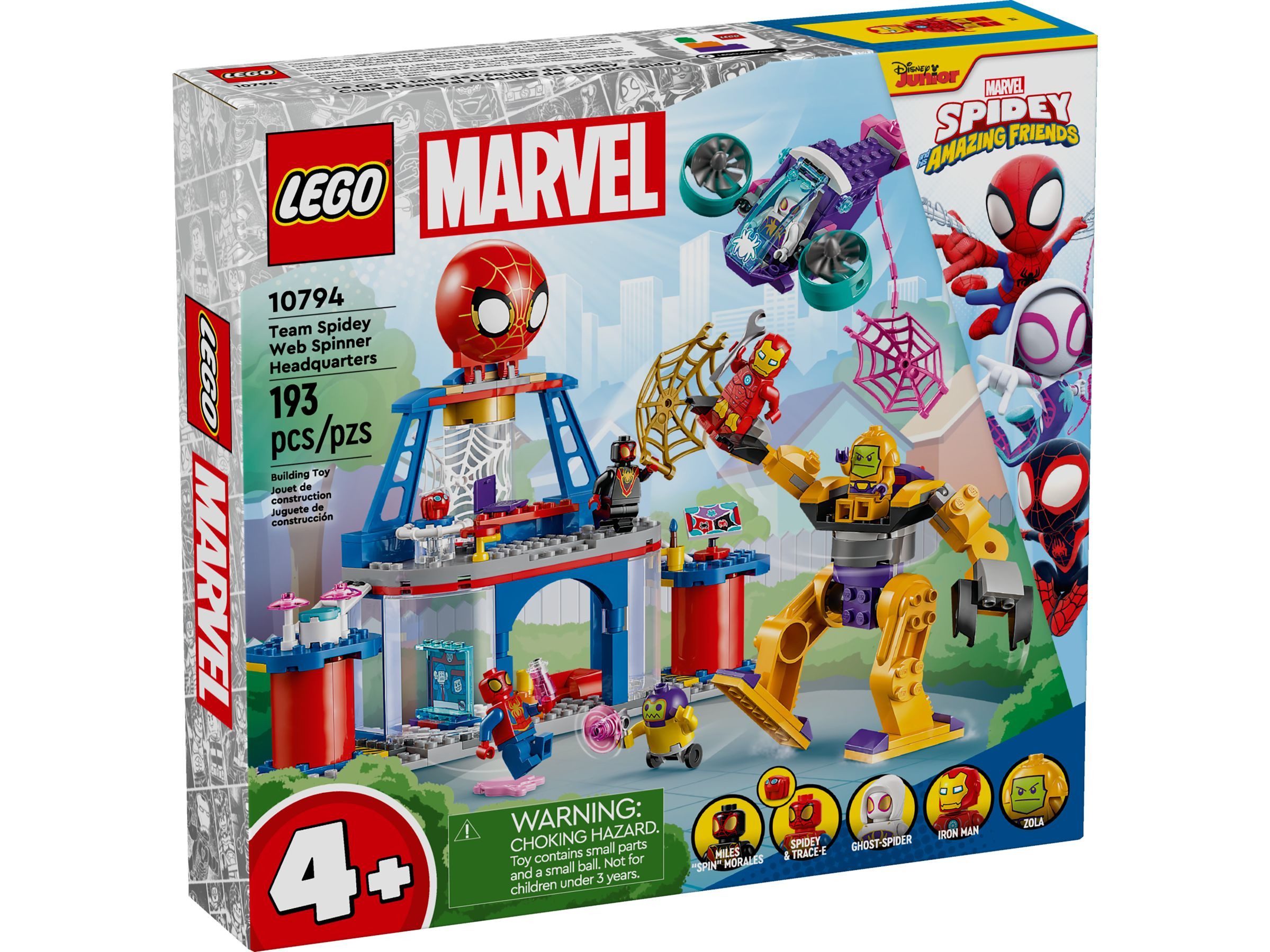 LEGO® LEGO® Super Heroes 10794 Das Hauptquartier von Spideys Team Konstrukt günstig online kaufen