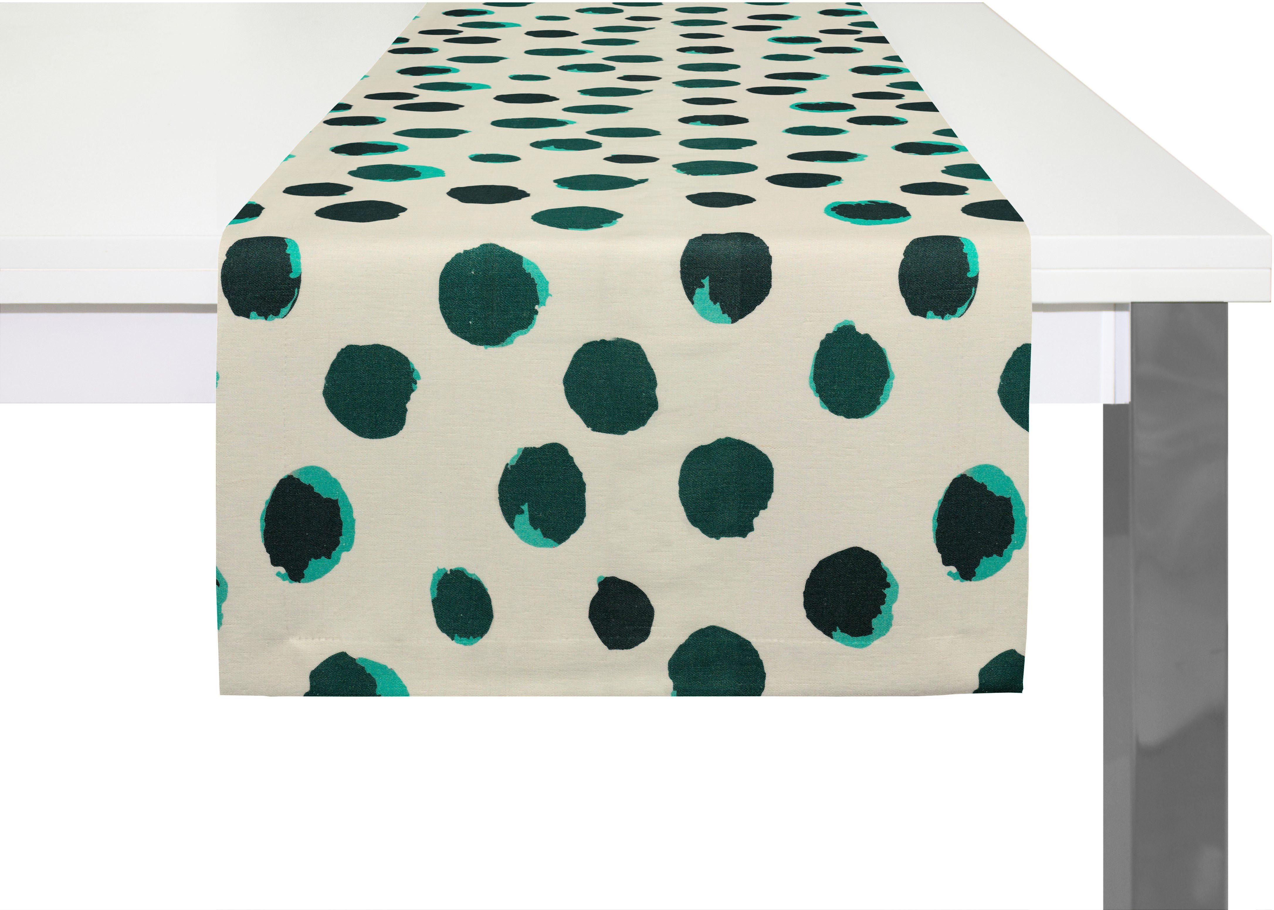 Adam Tischläufer Dots, aus Bio-Baumwolle,Made in Germany