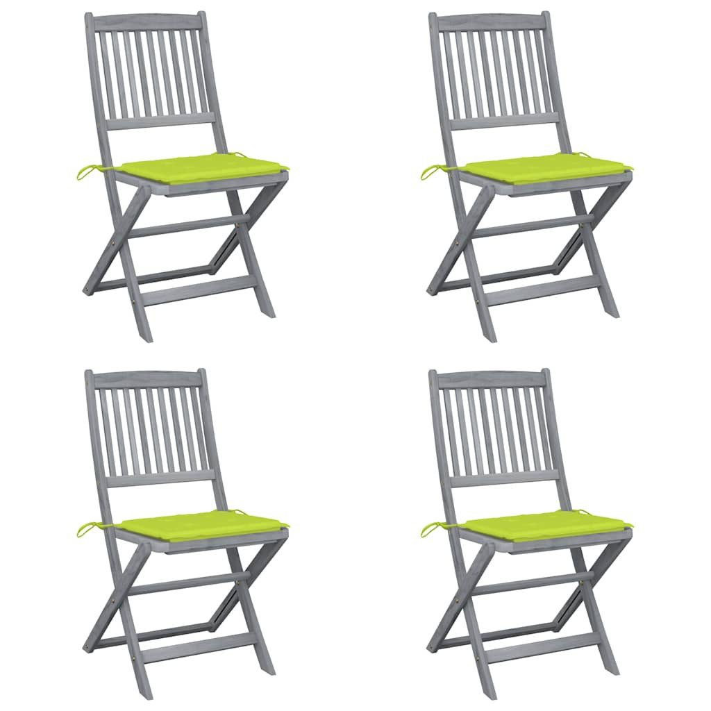 vidaXL Gartenstuhl Klappbare Gartenstühle 4 Stk. günstig online kaufen