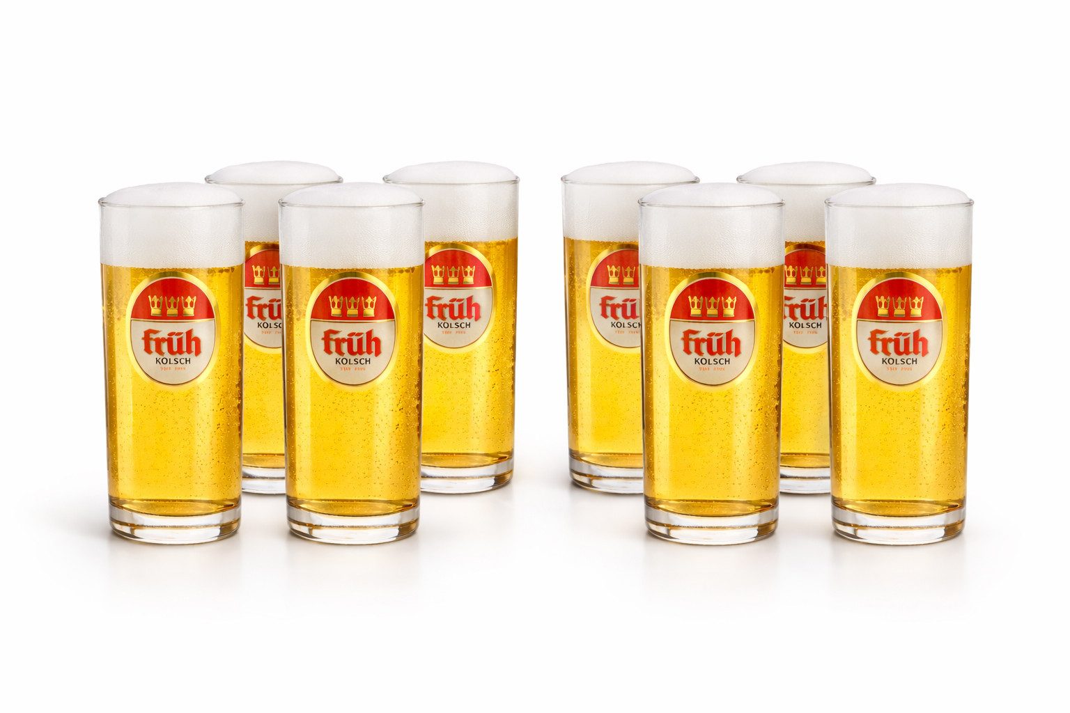 Mixcompany Gläser-Set Früh Kölsch Kranz mit 8× Kölschgläsern 0,2 L – geeicht – Ori – Bild 4 von 4