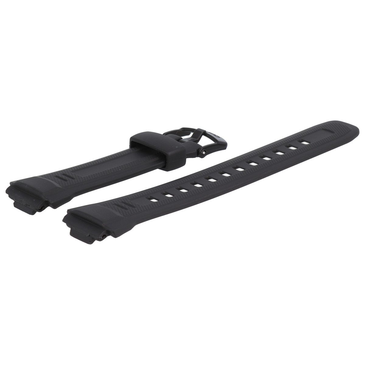 CASIO Uhrenarmband 18mm Kunststoff Schwarz WV-58 günstig online kaufen