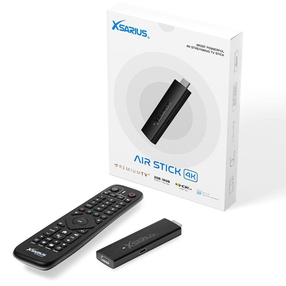 Xsarius Streaming-Box AIR Stick 4K UHD Android 11