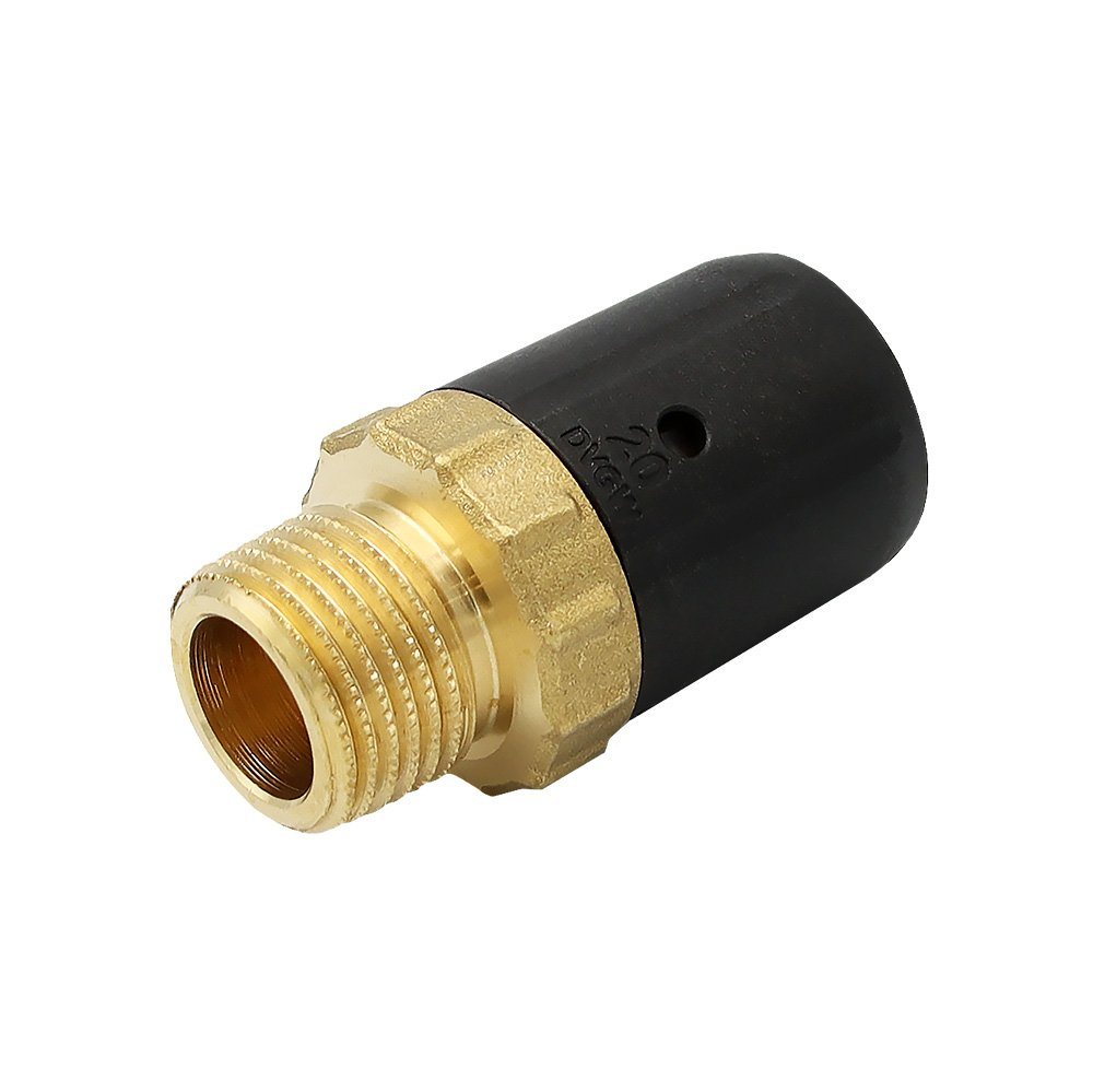 Thumbnail - PipeTec Deutschland Steckfitting Pipetec Steckfitting Steck-Übergang mit Außengewinde 20x2 1/2"