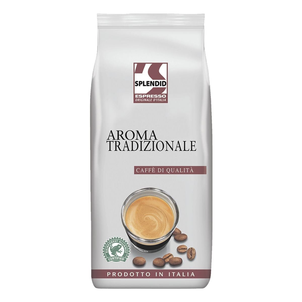 SPLENDID Kaffee Aroma Tradizionale, 1000g, ganze Bohnen