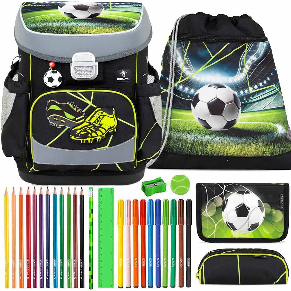 Belmil Schulranzen Set Mini Fit 10-teilig 2026 Jungen Champions Kick