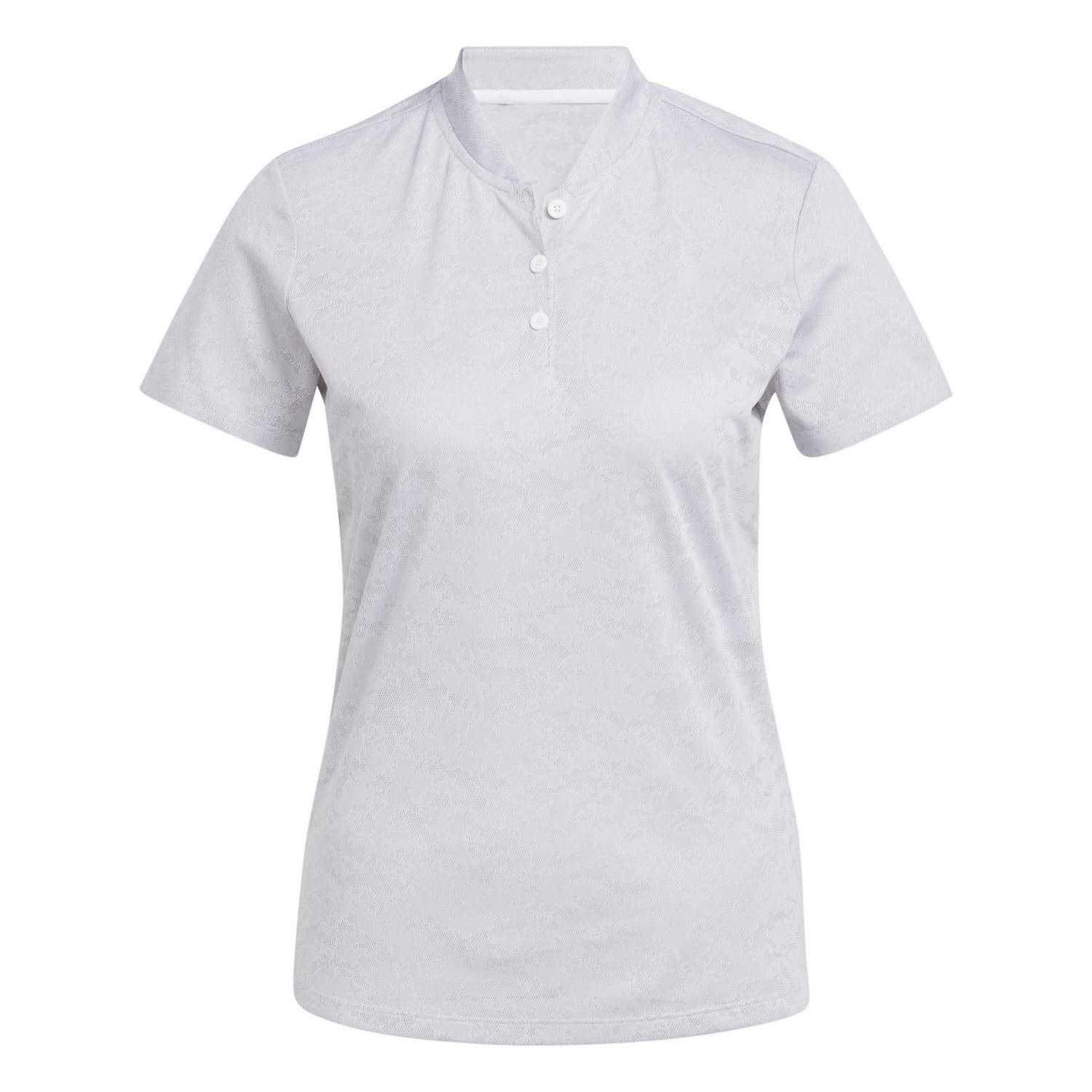 Poloshirt Adidas Golf Polo Jacquard Grau Damen