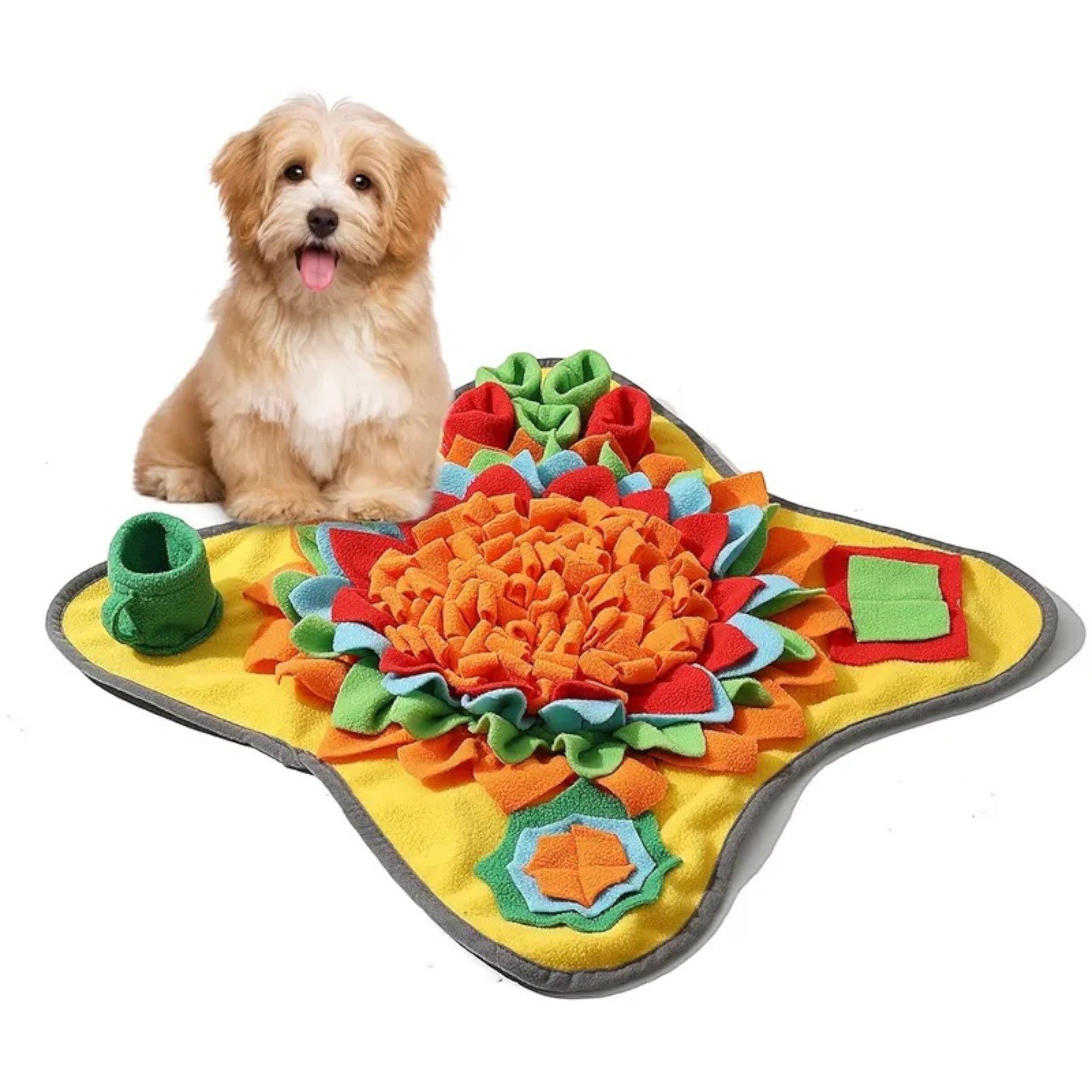 Schnüffelteppich für Hunde - Futterschnüffel, Intelligenzspielzeug