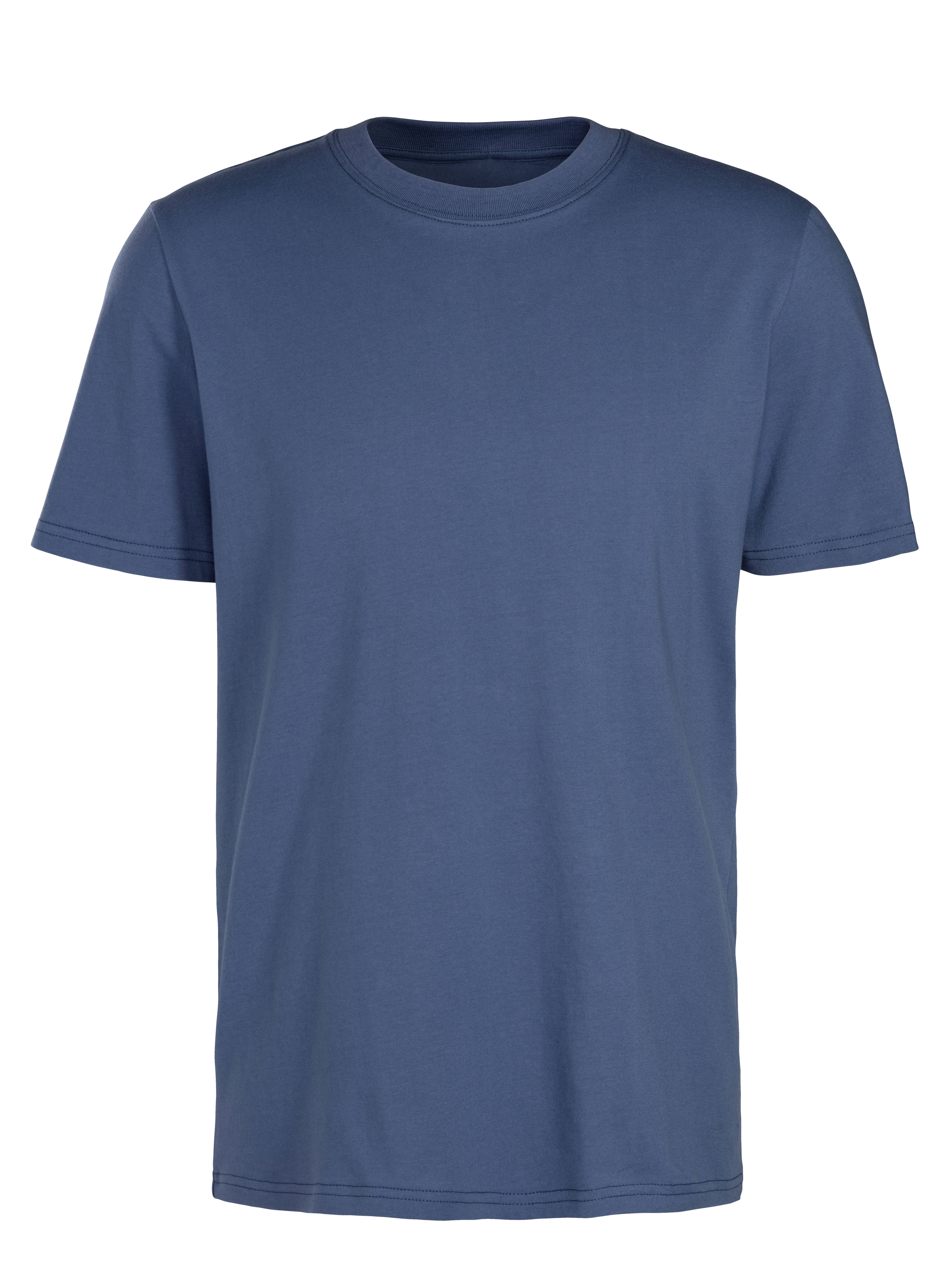 in KangaROOS T-Shirt klassischer blau Must-Have ein Form (2er-Pack) / weiß