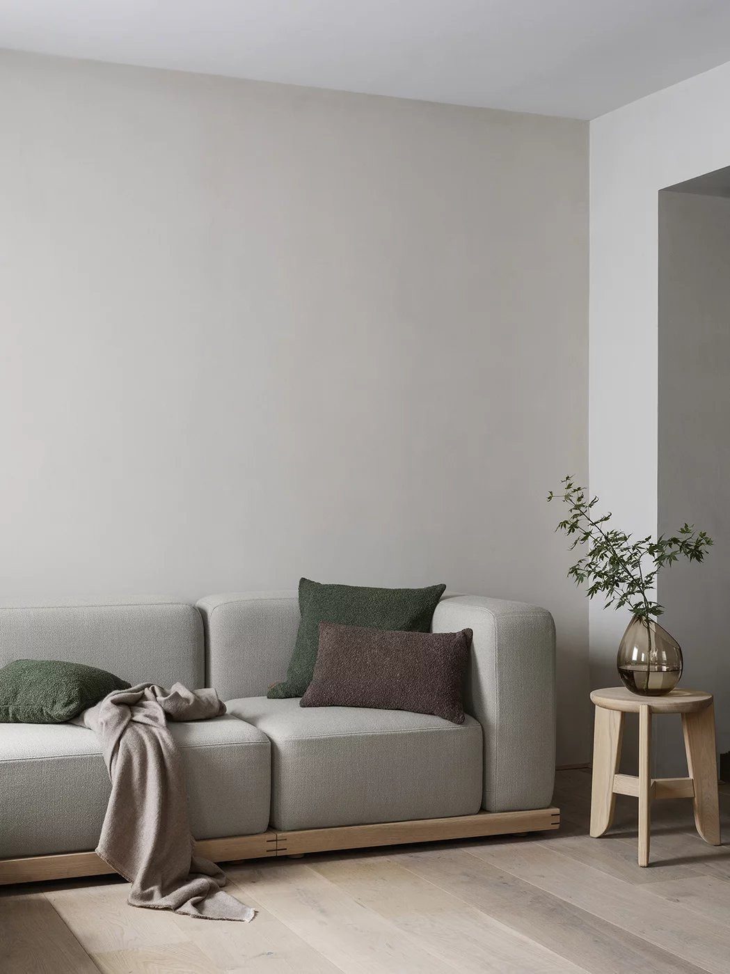 blomus Kissenbezug -BOUCLE- Kissenhülle: Hochwertig, Individuell & Komfortabel, Weich, Farben, Größen, Maschinenwaschbar, YKK Reißverschluss, Pflegeleicht