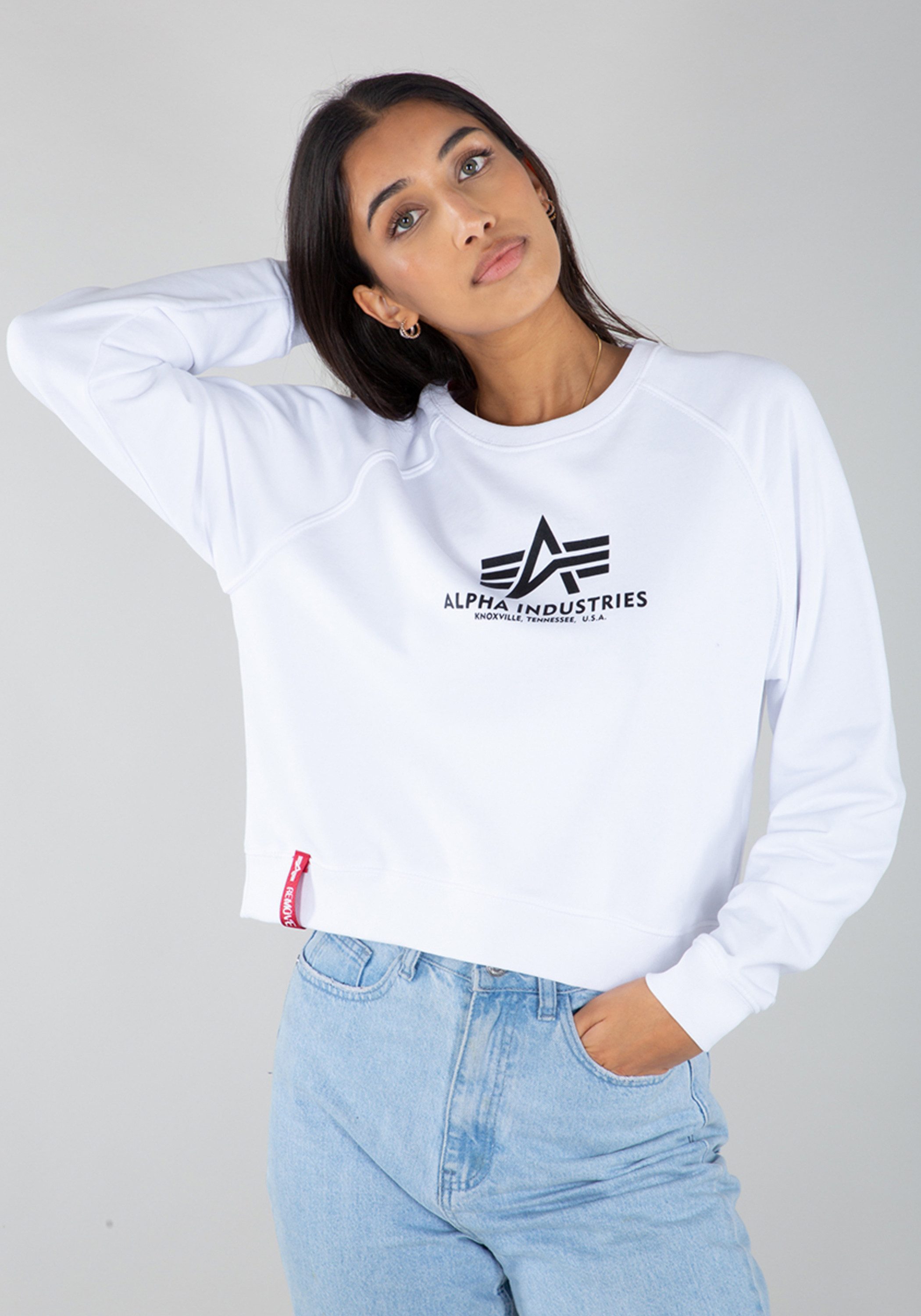 Alpha Industries Sweater Basic Boxy Sweater Women günstig online kaufen