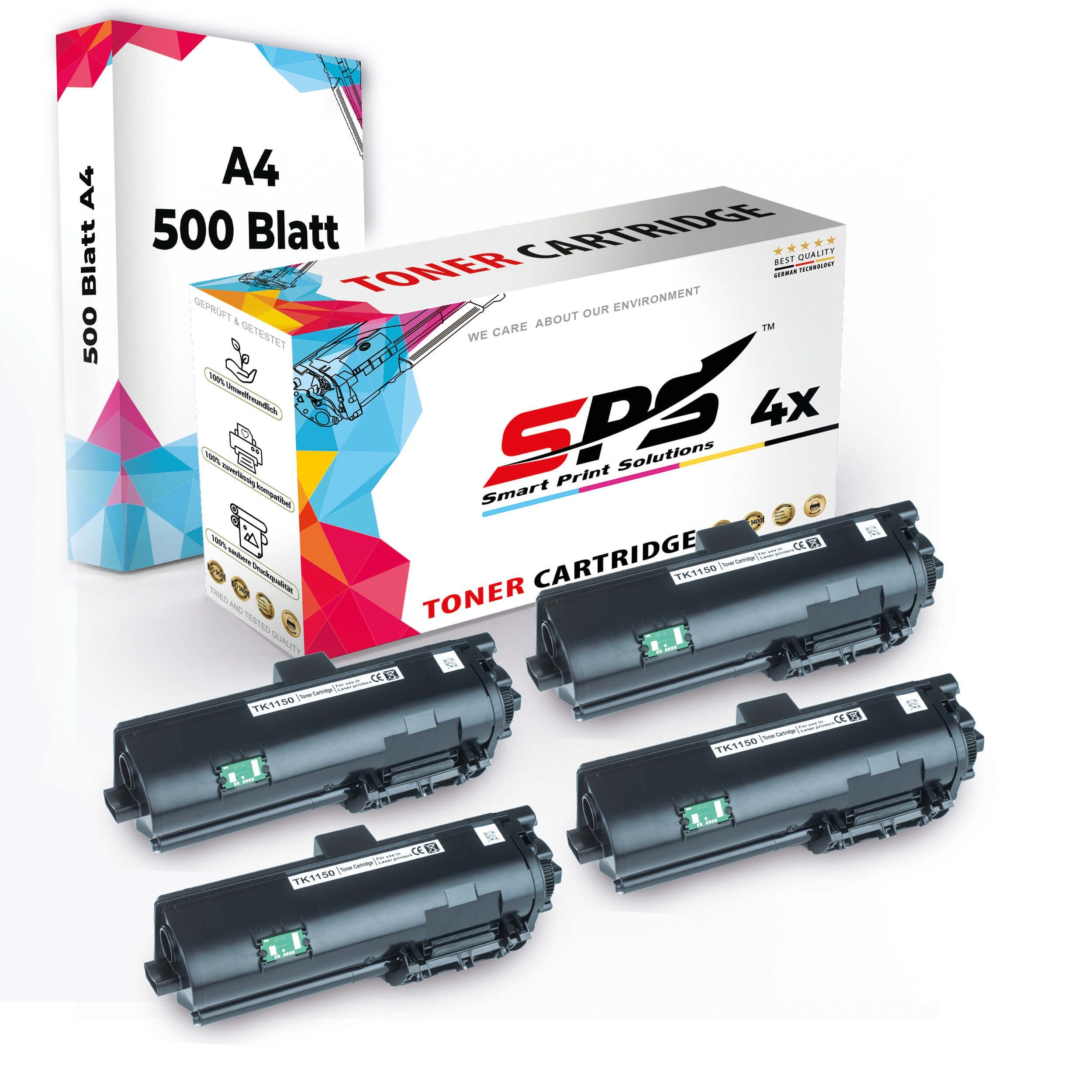 Set 4x A4 Pack, Druckerpapier) Toner,1x Druckerpapier A4 Tonerkartusche Multipack SPS + (4er 4x Kompatibel,