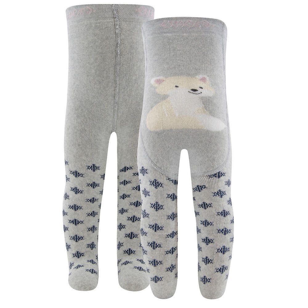 Ewers Thermostrumpfhose Thermo Strumpfhose 2er Pack Polarfuchs (2 St. 2er-Set) 80% Baumwolle, 17% Polyamid, 3% Elasthan