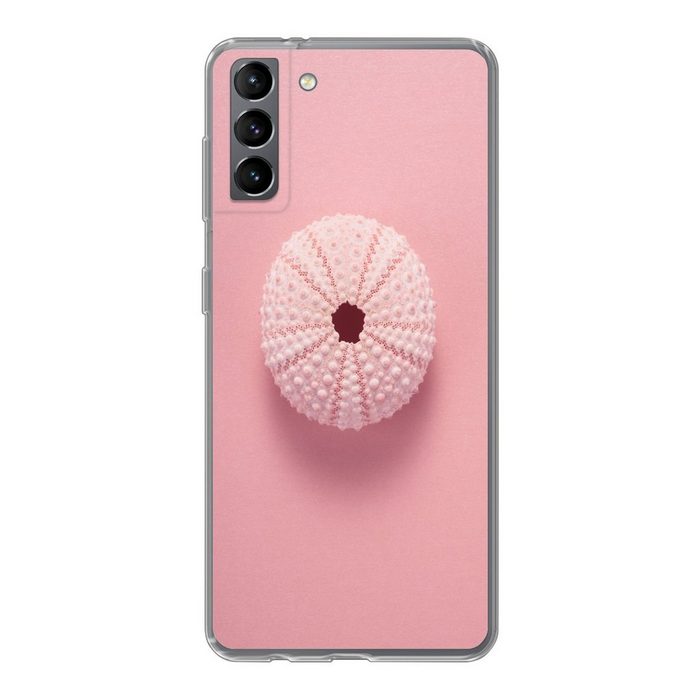 MuchoWow Handyhülle Tiere - Meer - Rosa Phone Case Handyhülle Samsung Galaxy S21 Plus Silikon Schutzhülle