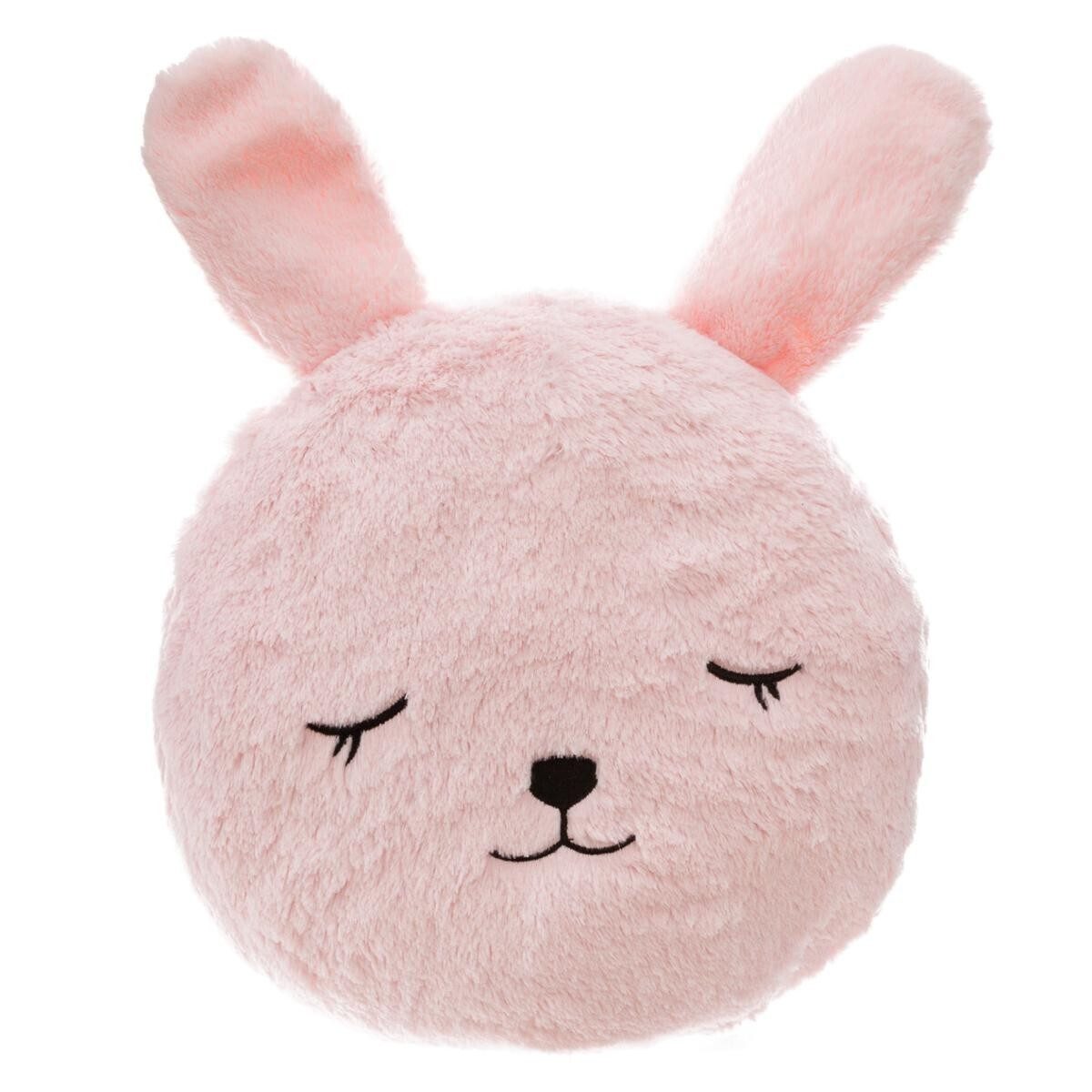 Home-trends24.de Dekokissen Kuschelkissen Kinder Kissen Bär Katze Hase Tiger Reh Kinderzimmer Deko, Kissenhülle mit Füllung