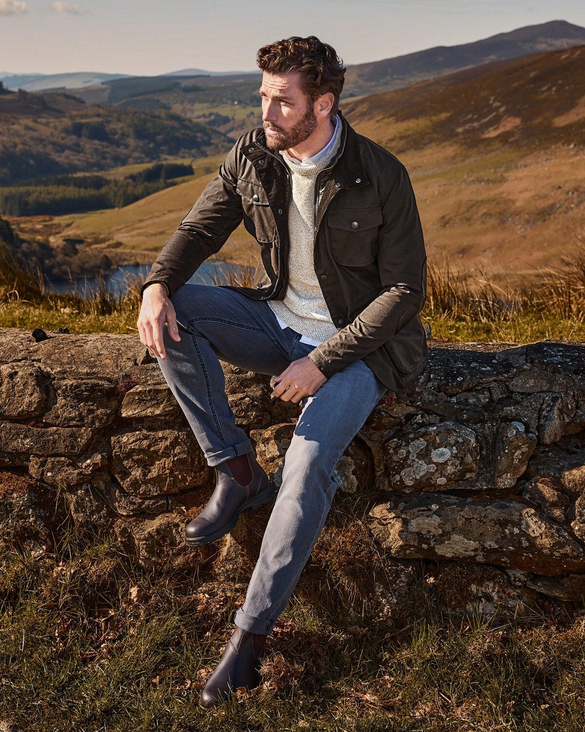 Barbour Allwetterjacke Wachsjacke Ogston günstig online kaufen