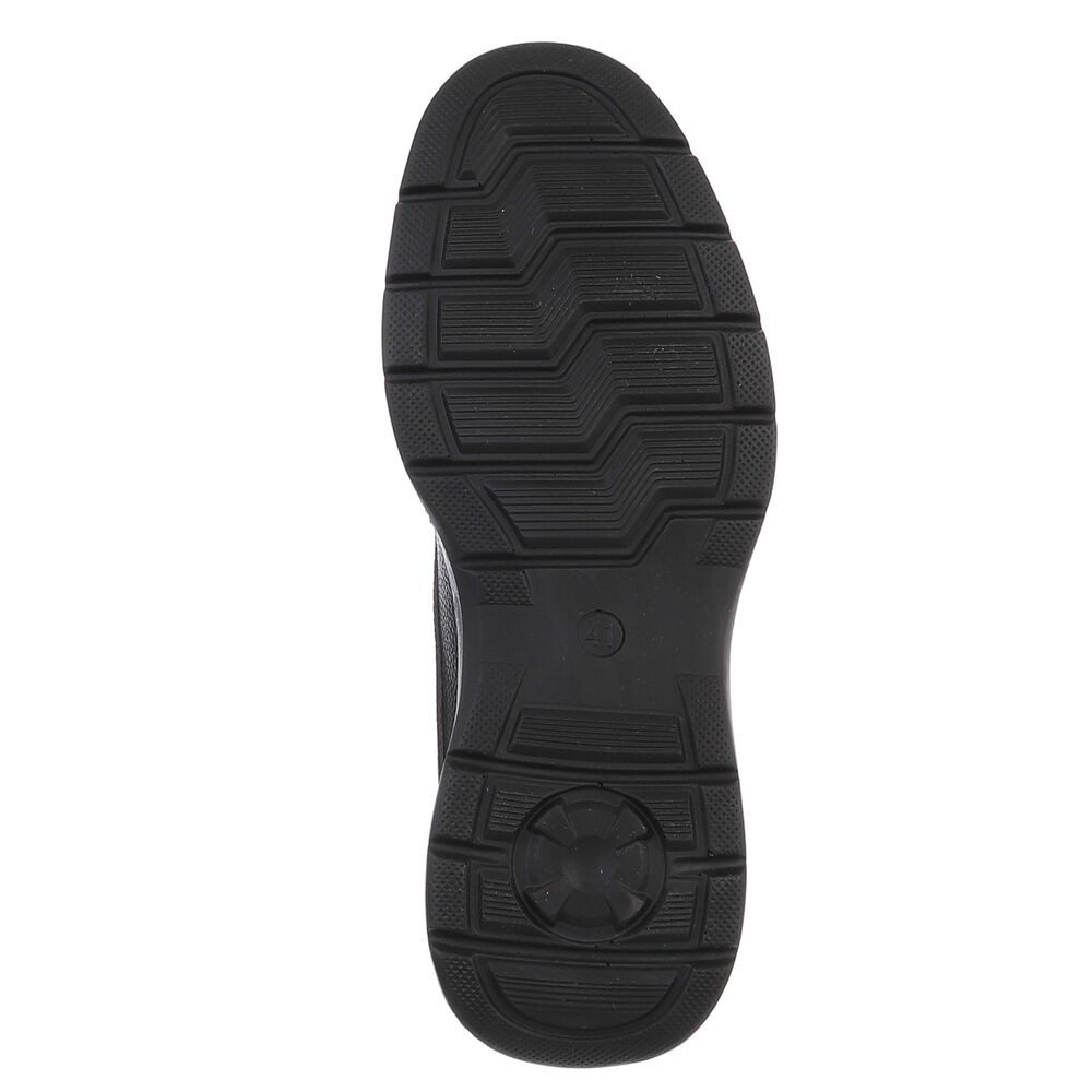 Coolwalk Herren Schnürschuhe Elegant Schnürschuh (88828921) Blockabsatz Schnürer in Schwarz