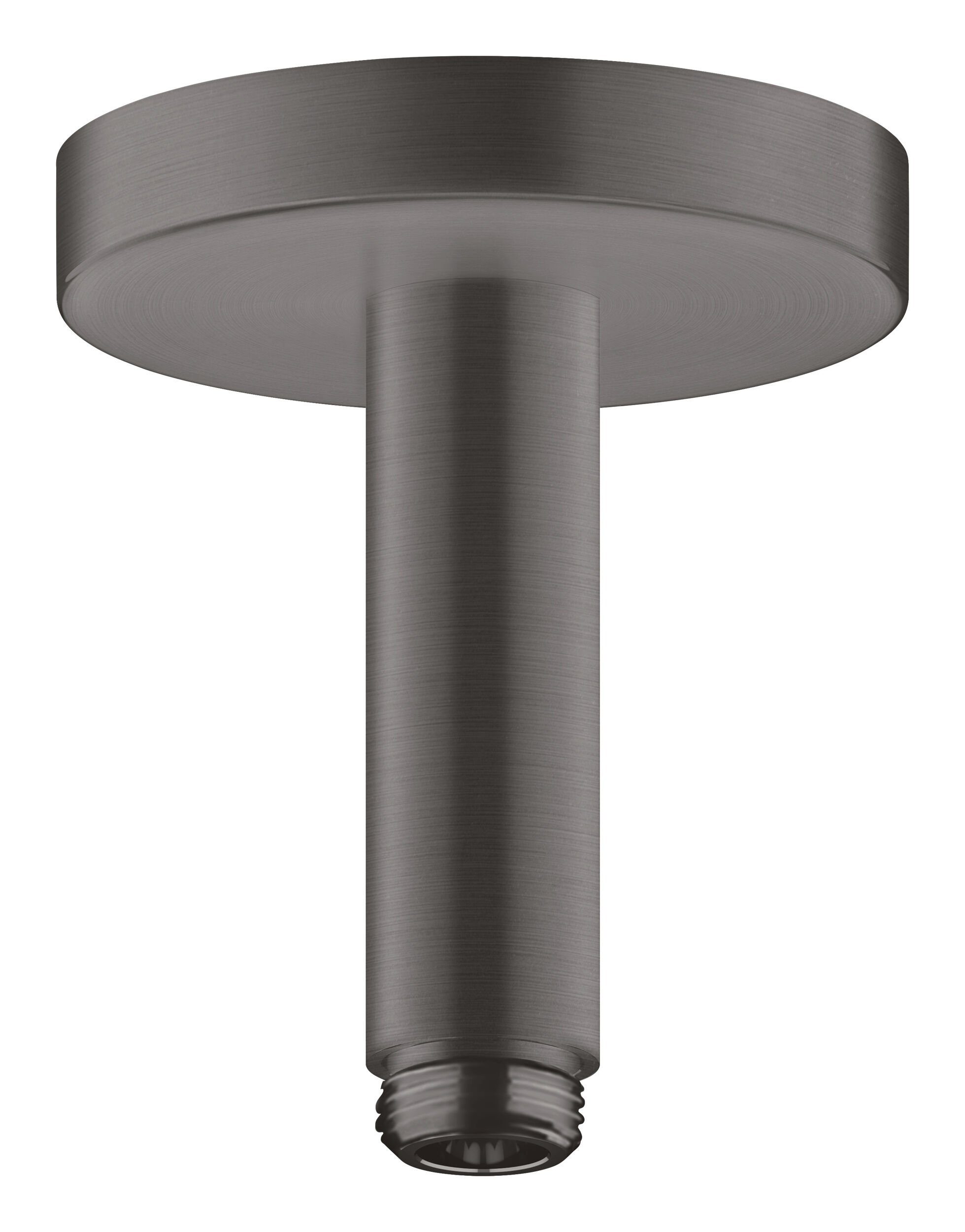 hansgrohe Deckenanschlussrohr Axor ShowerSolutions, Deckenanschluss 100 mm - Brushed Black Chrome