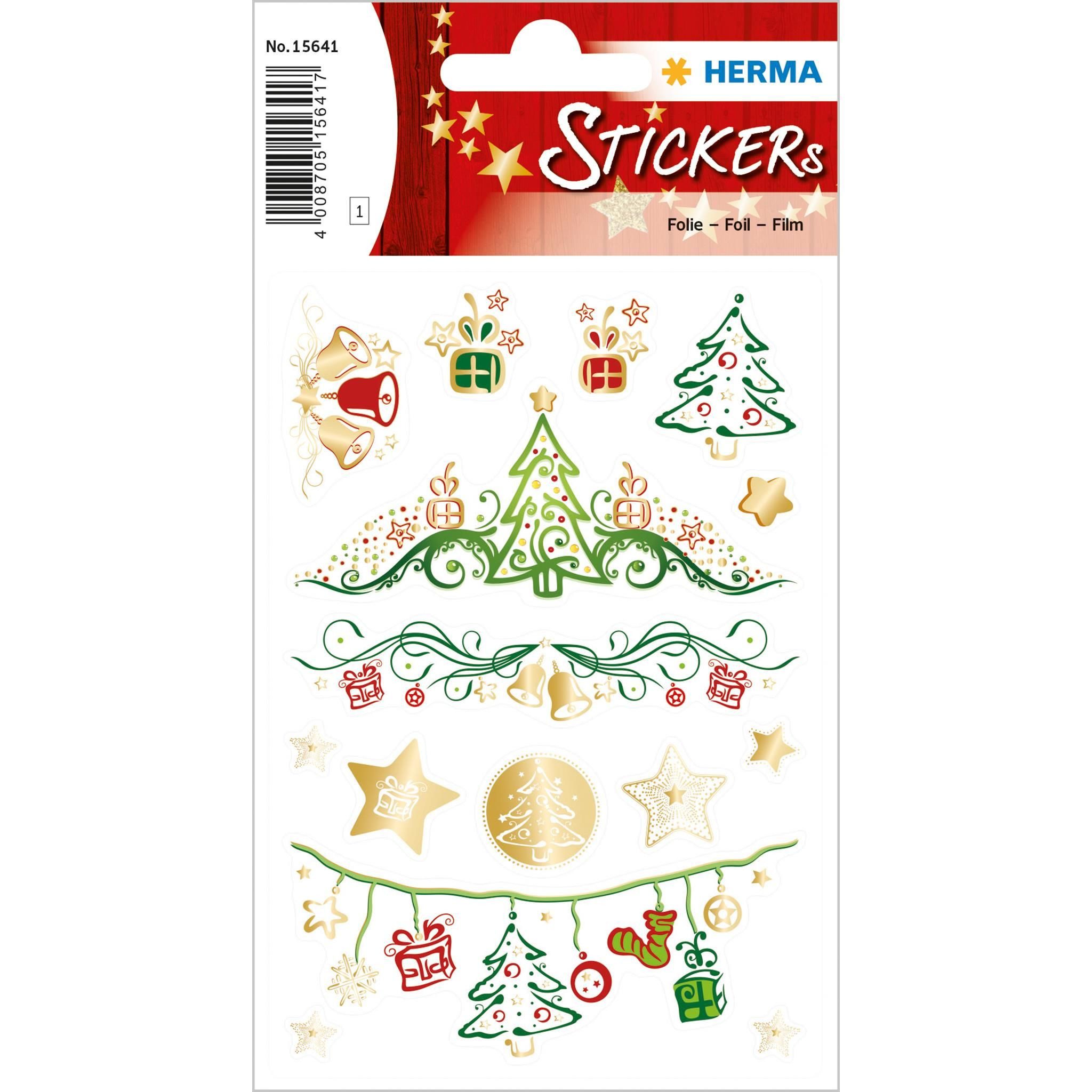HERMA Sticker Herma Sticker CREATIVE Weihnachten Weihnachtsträume Folie 1 Bl