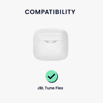 kwmobile Kopfhörer-Schutzhülle Hülle für JBL Tune Flex, Silikon Schutzhülle Etui Case Cover für In-Ear Headphones