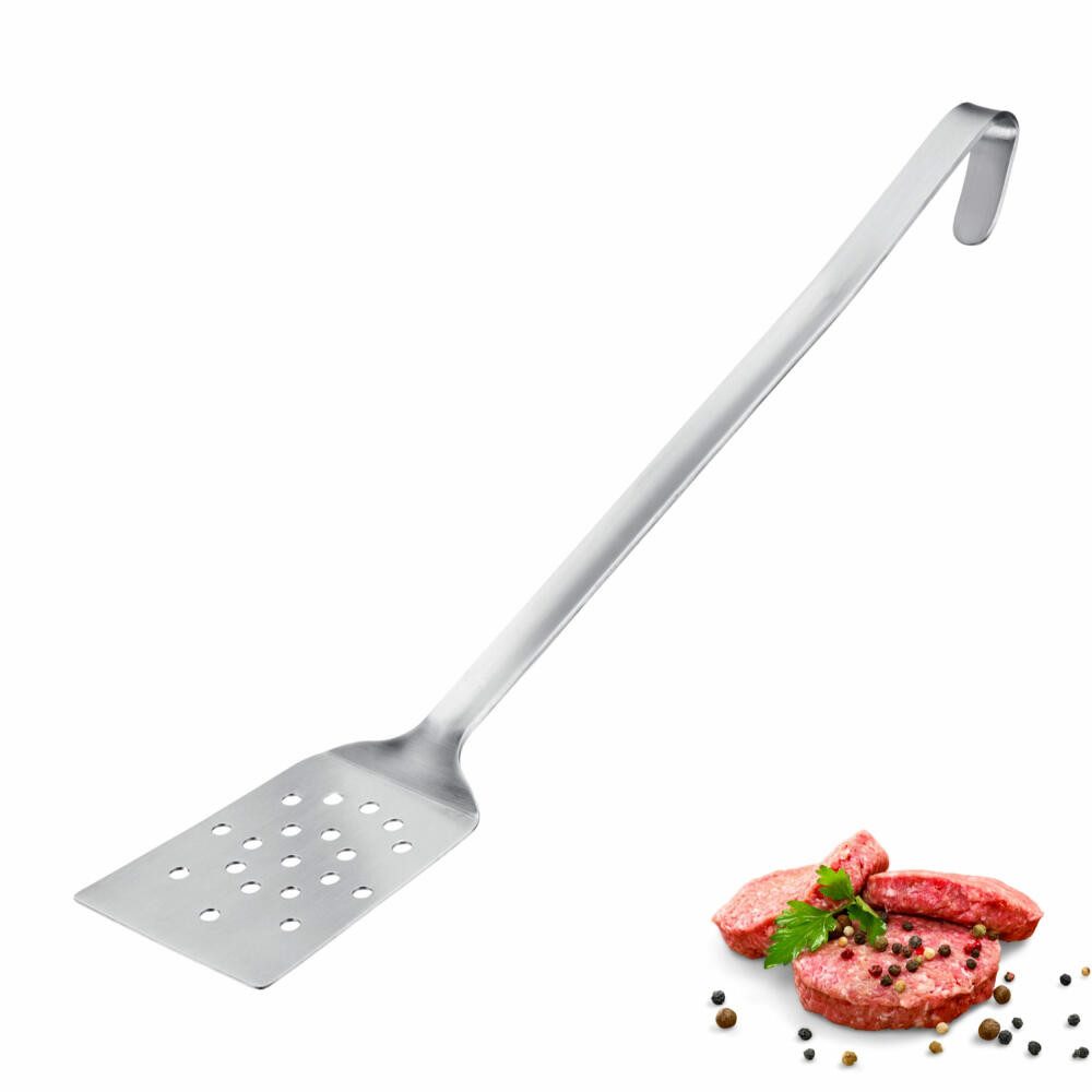 WESTMARK Pfannenwender Pro, mit Lochung & Aufhängehaken, für die Profiküche, 45 cm, rostfrei, spülmaschinengeeignet, ergonomischer Griff