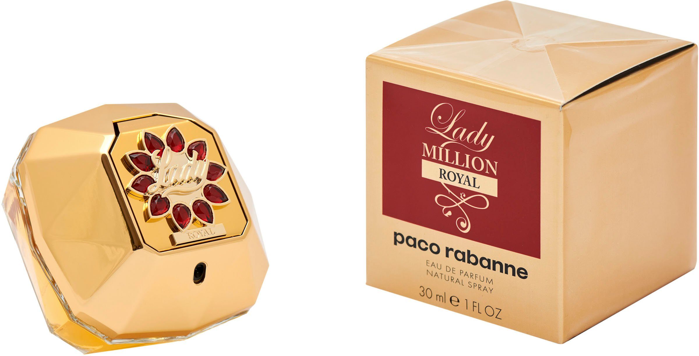 paco rabanne Eau de Parfum Lady Million Royal, mit unzähligen Facetten