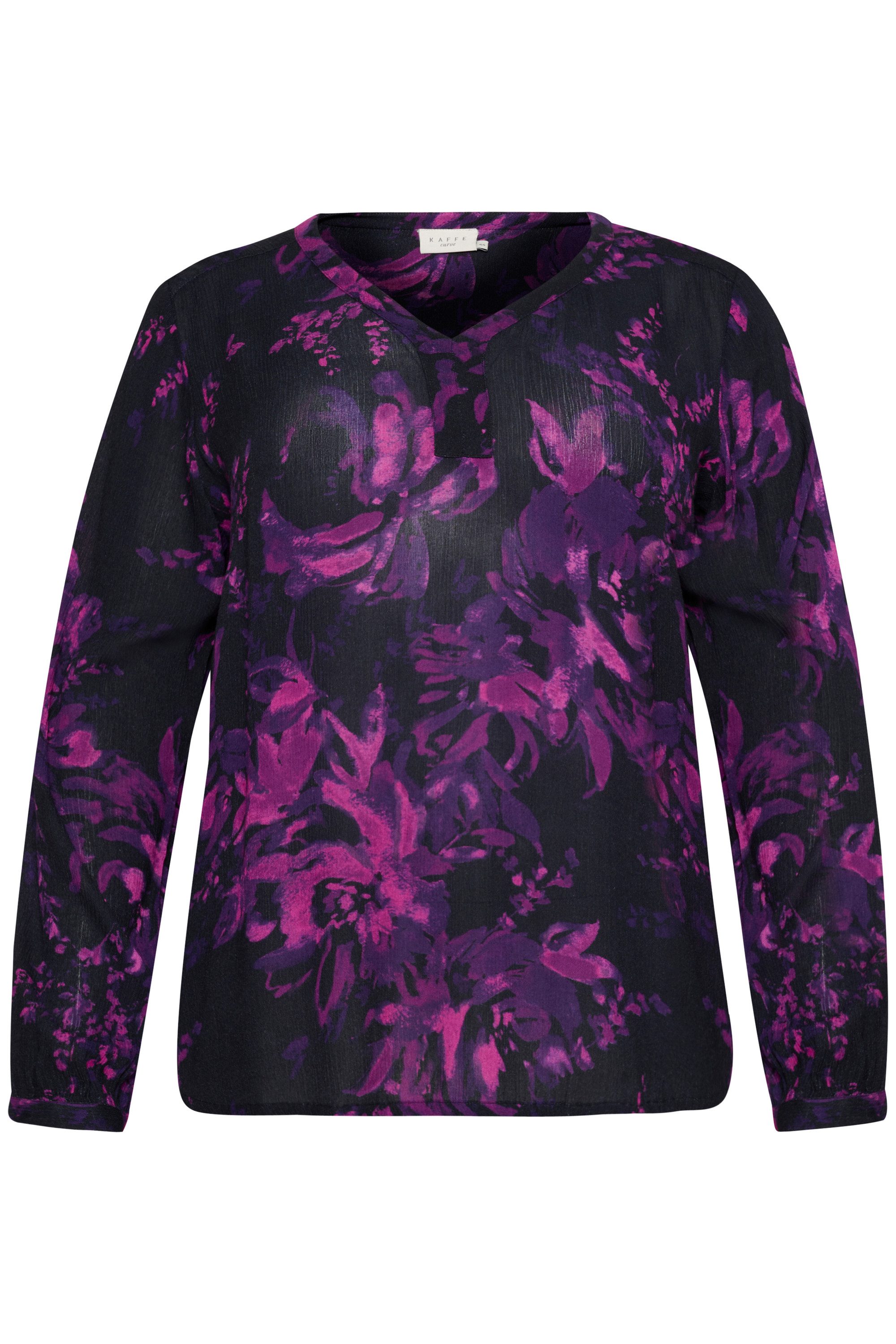 Langarmbluse Langarm-Bluse KCami