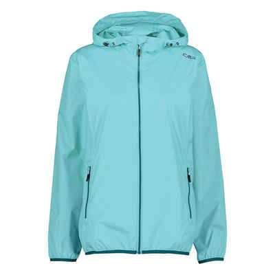 CMP Regenjacke Rain Fix Hood Jacket mit passendem Beutel zum Verstauen