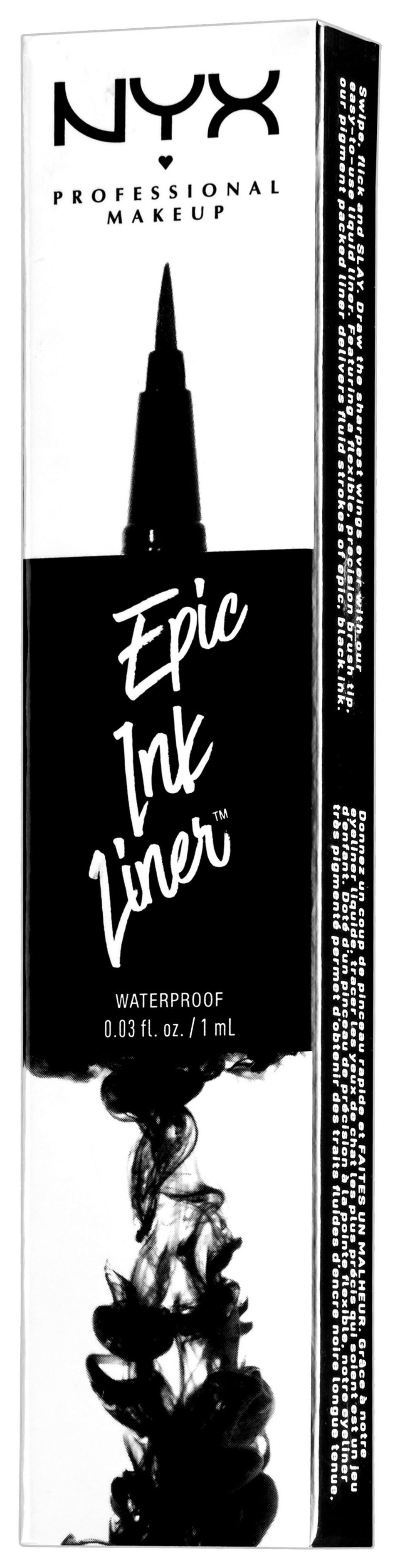 NYX PROFESSIONAL MAKEUP Eyeliner EPIC INK LINER, mit auffälliger Pigmentierung