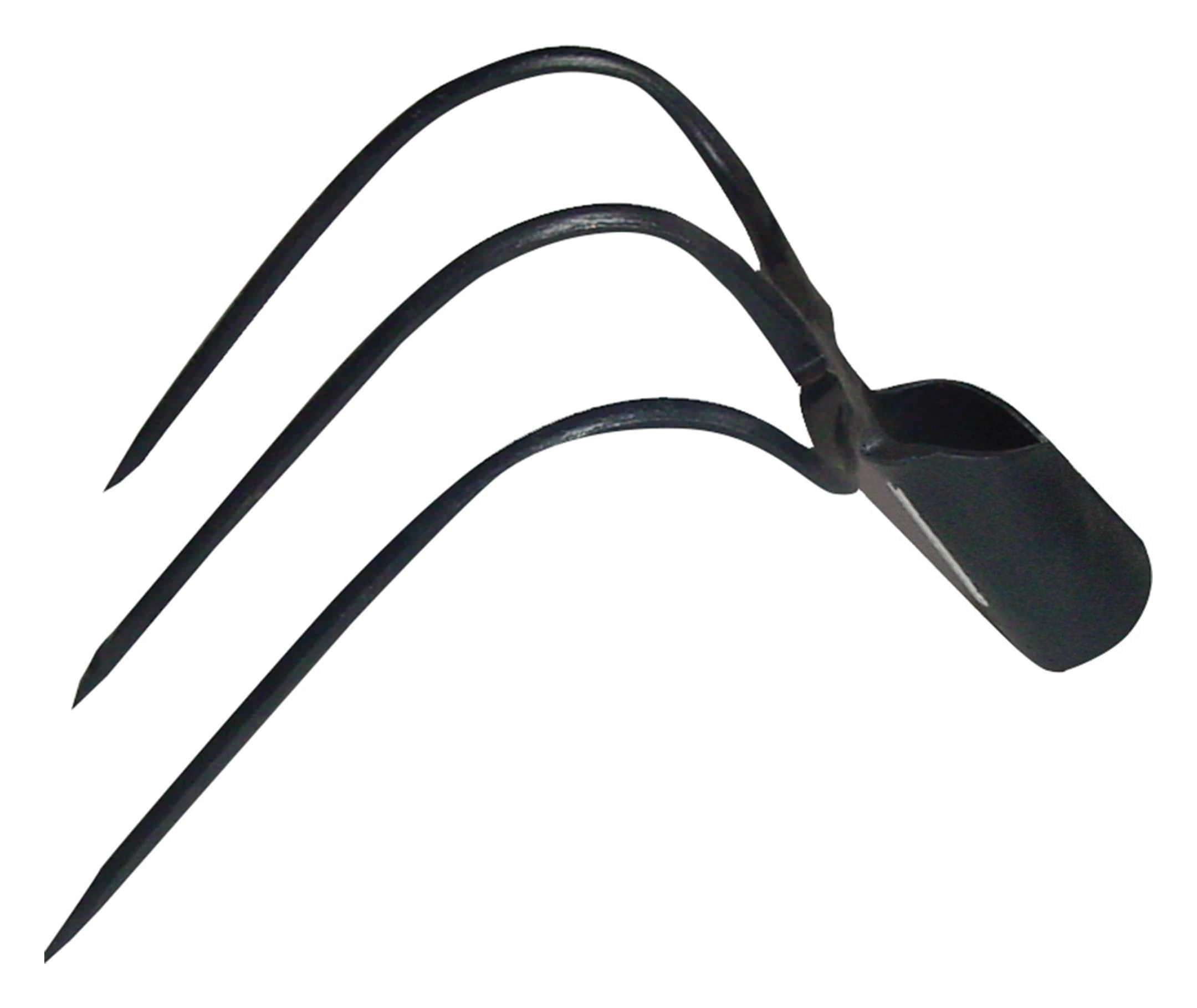 Freund Victoria Laubgabel, Dunghacke mit Dülle 3 zackig 21 x 17 cm