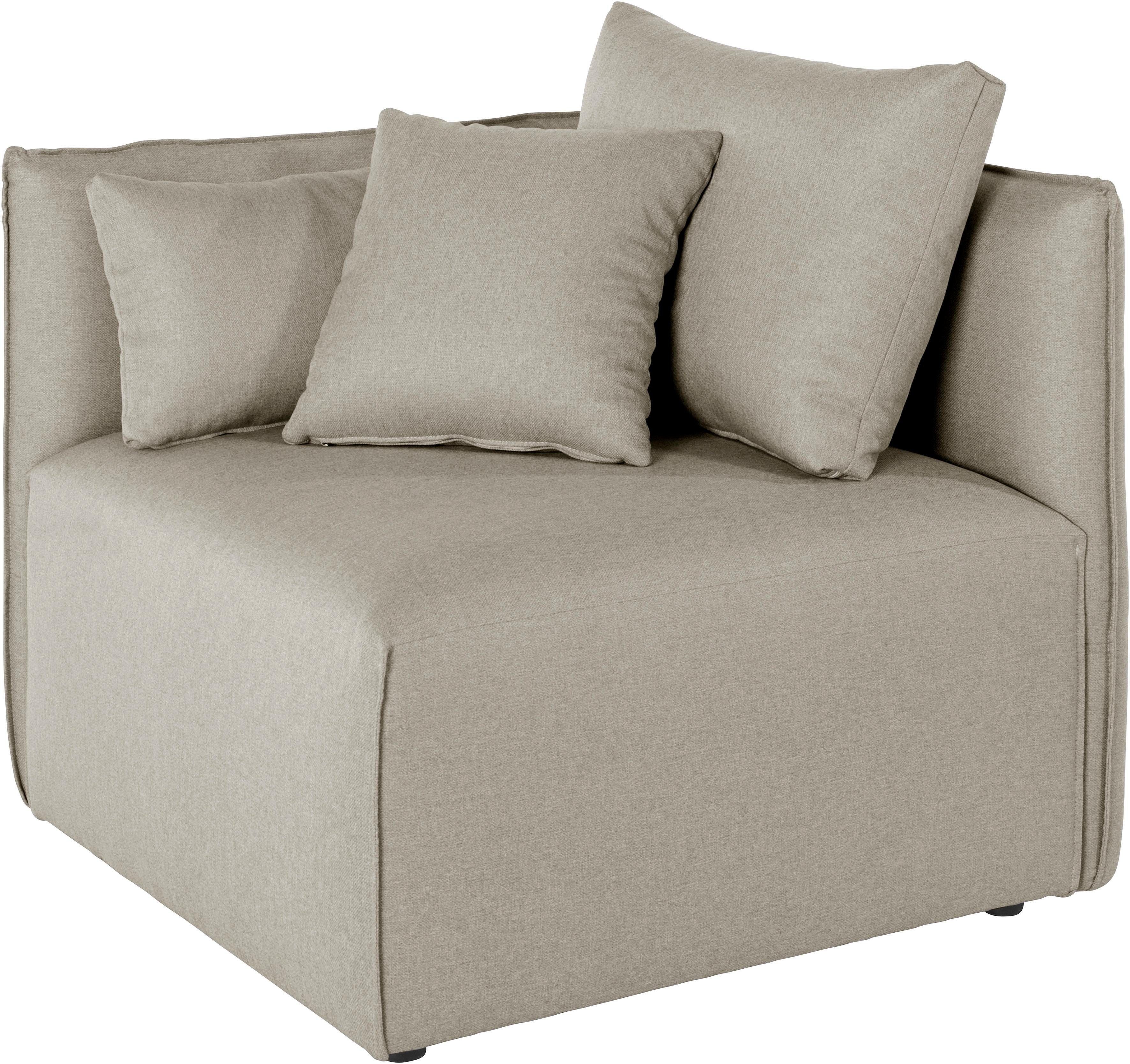 elbgestoeber Sofa-Eckelement Elbdock (1 St), Modul - zum Zusammenstellen;  in vielen Bezugsqualitäten und Farben