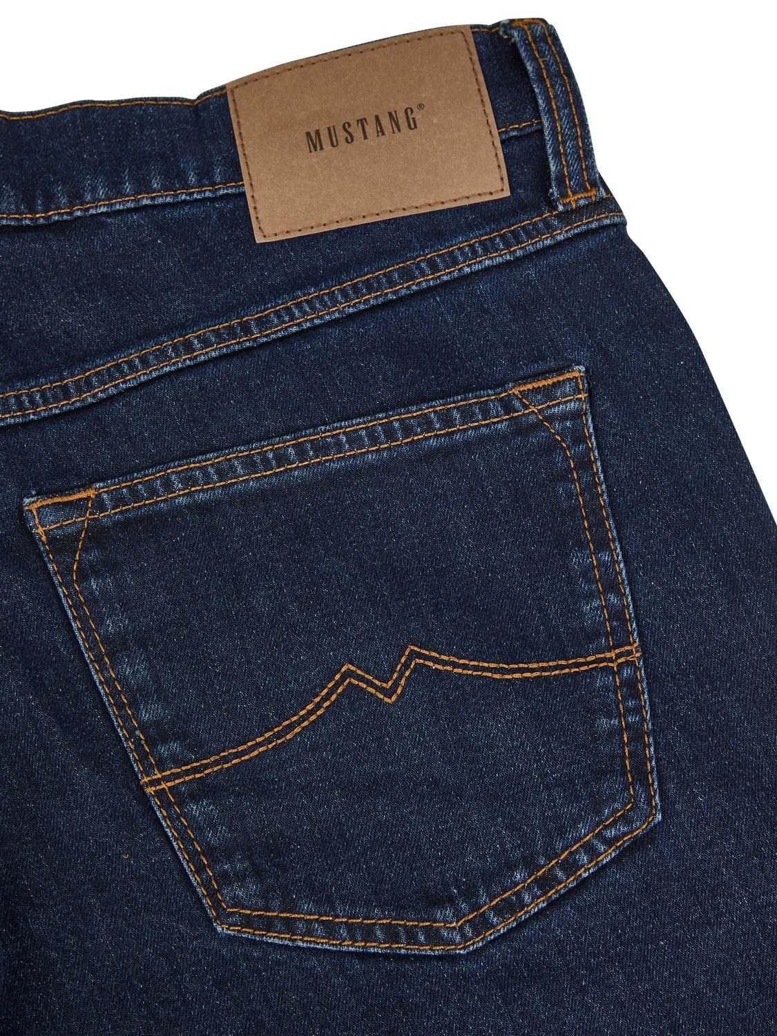MUSTANG Straight-Jeans Herren Jeanshose Big Sur Regular Fit Denim Hose mit Stretch