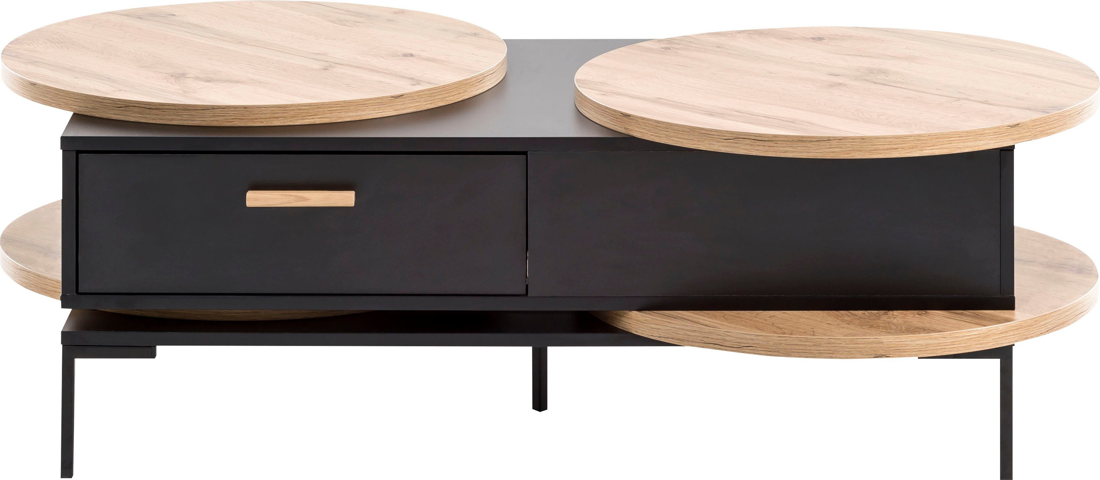 LOOKS by Wolfgang Joop Couchtisch Looks, Breite 130 cm