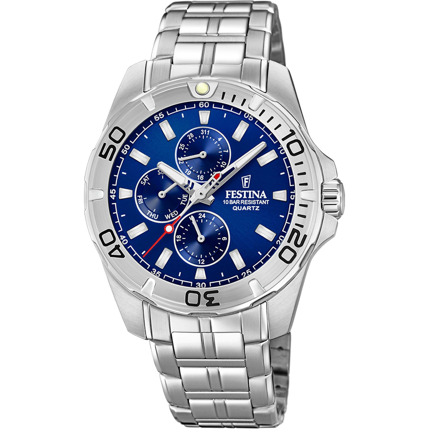Festina Quarzuhr Herrenuhr F20445/2 – Blaues günstig online kaufen