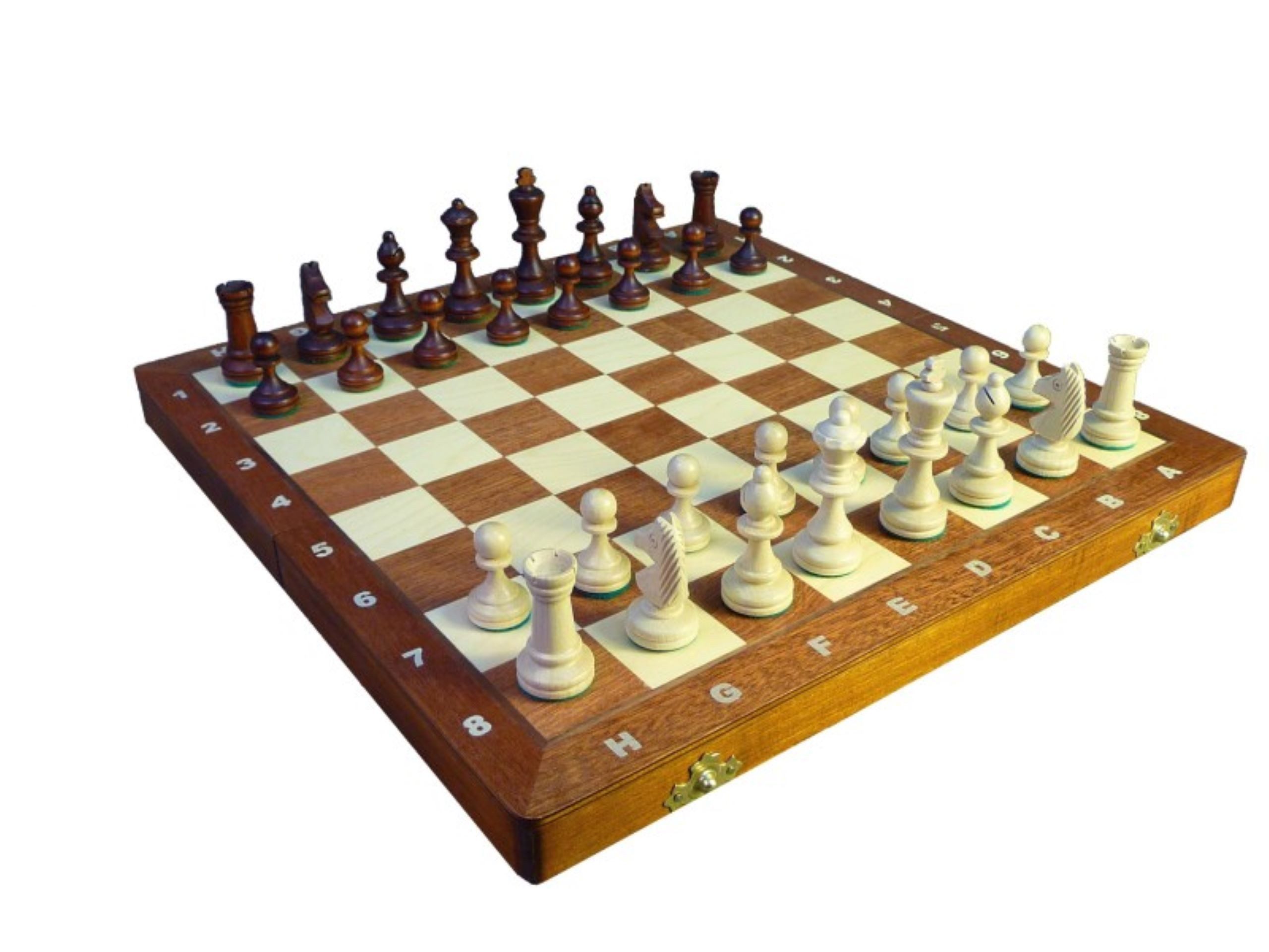 Holzprodukte Spiel Schach Schachspiel intarsie Turnier Tournament Staunton 3, 4 Holz