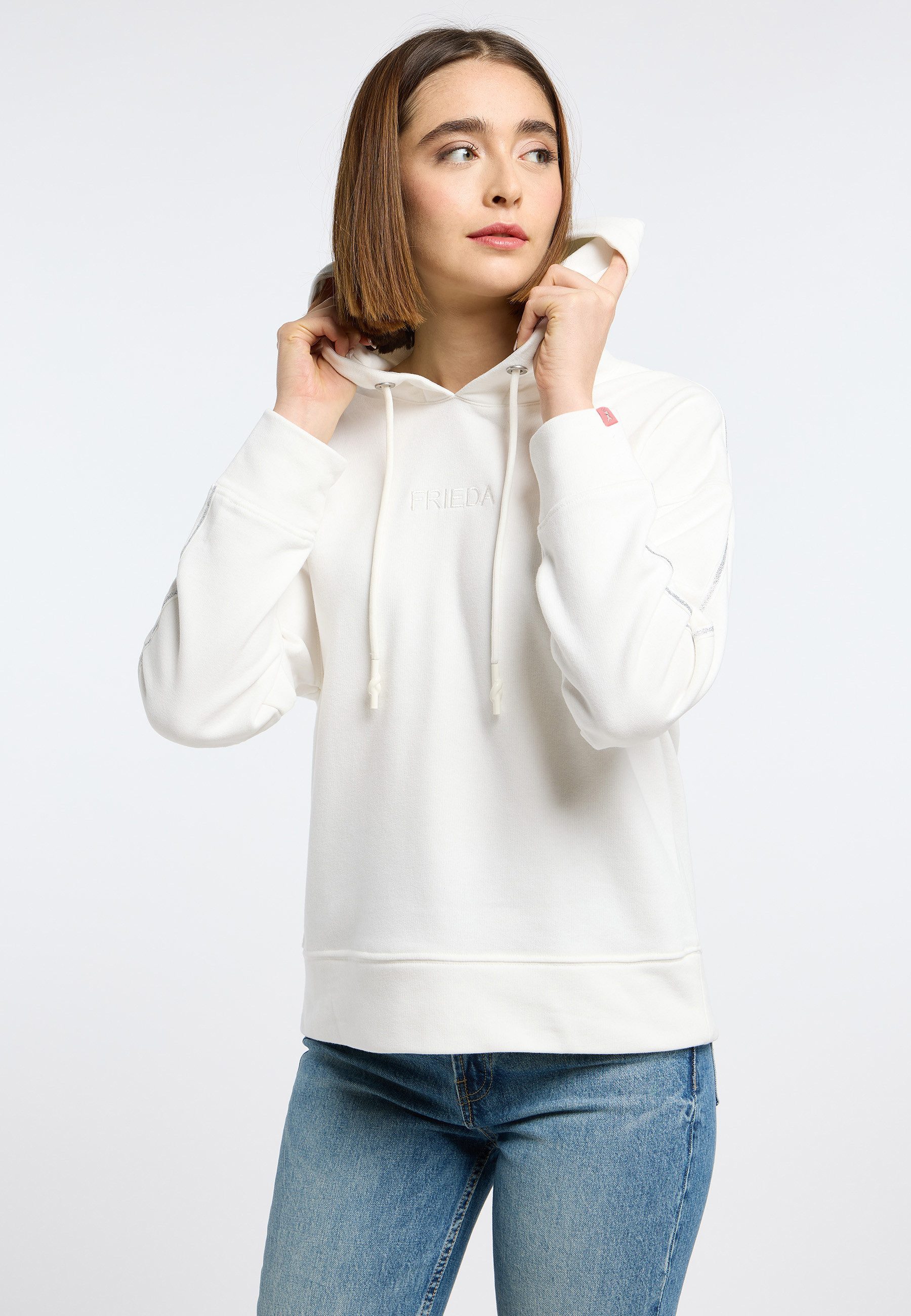 Frieda & Freddies NY Strickpullover Hoodie günstig online kaufen