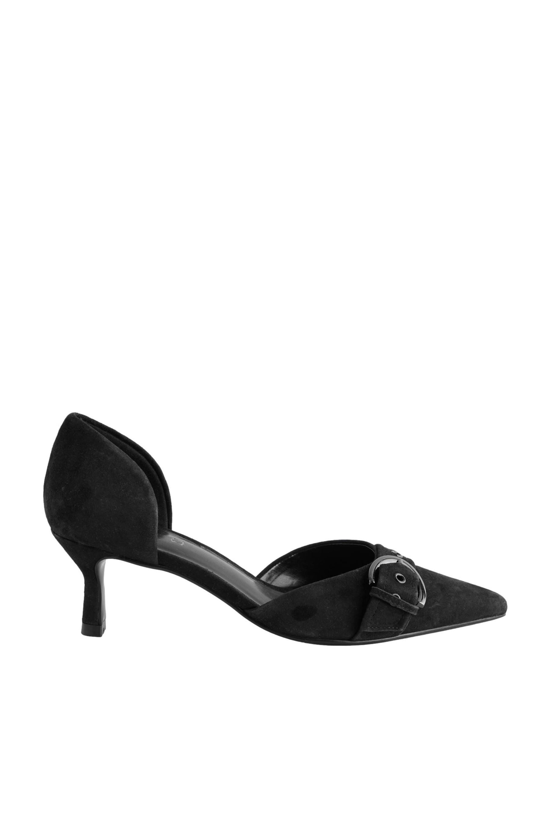 Next Forever Comfort® Kitten-Heels aus Leder mit Ösen Туфли (1-tlg)