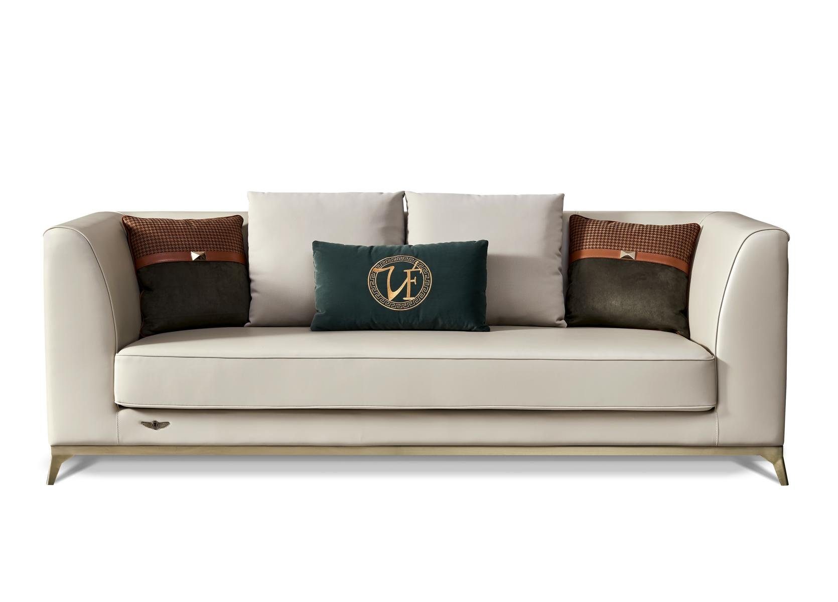Design 3+1 Sofas Sofagarnitur Sitzer Couch Polster JVmoebel Set Sofa,