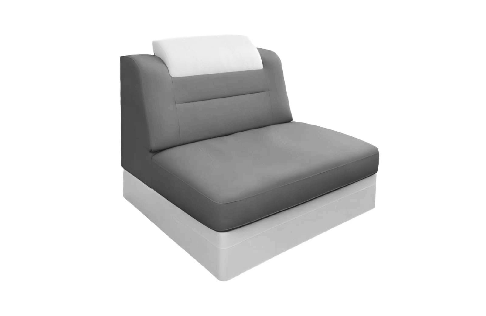 Sofa Dreams Sofa Zusätzlicher Einsitzer Stoff als Erweiterung für unsere Designer Sofas, mit Mikrofaser Stoffbezug, in den Farben ihrer Couch