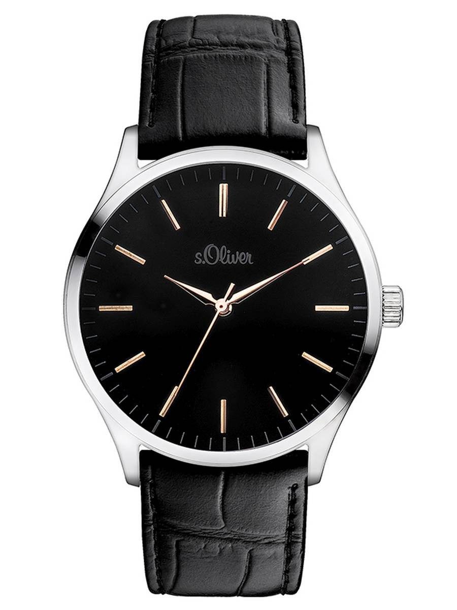 s.Oliver Quarzuhr SO-3052-LQ. Reduzierter Preis € 73,10. Unverbindliche Preisempfehlung € 99,95
