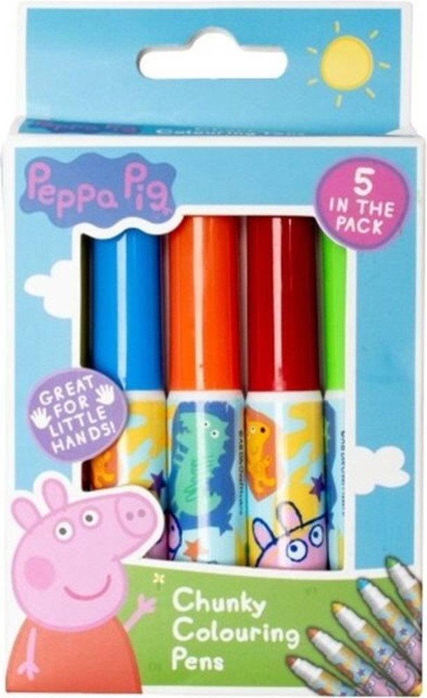 ALLTOYS Filzstift Peppa Piggy Ring